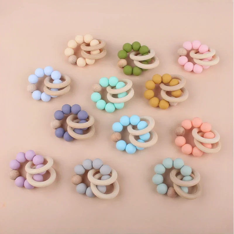 Teethers for Baby Teething Toy Silicone Bead Chew Newborn Bath Bébé Accessories Mordedores De Silicona Para Silicone Toys Gifts
Teethers for Baby Teething Toy Silicone Bead Chew Newborn Bath Bébé Accessories Mordedores De Silicona Para Silicone Toys Gifts