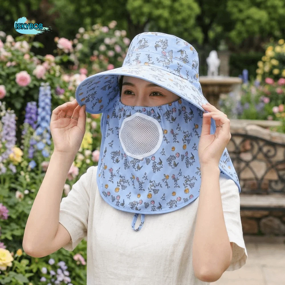 Breathable With Mask Picking Tea Hat Floral Wide-brimmed Sunshade Shawl Cap Polyester Lightweight Neck Protection Hat Travel
Breathable With Mask Picking Tea Hat Floral Wide-brimmed Sunshade Shawl Cap Polyester Lightweight Neck Protection Hat Travel