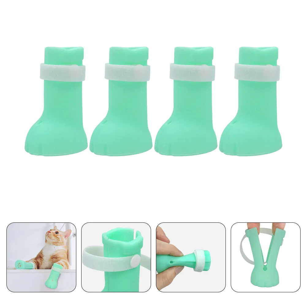 4Pcs Cat Booties Silicone Soft Cat Feet Covers for Bathing Grooming Anti Scratch Protection Easy Fit for Kittens Cats Claw Cover
4Pcs Cat Booties Silicone Soft Cat Feet Covers for Bathing Grooming Anti Scratch Protection Easy Fit for Kittens Cats Claw Cover