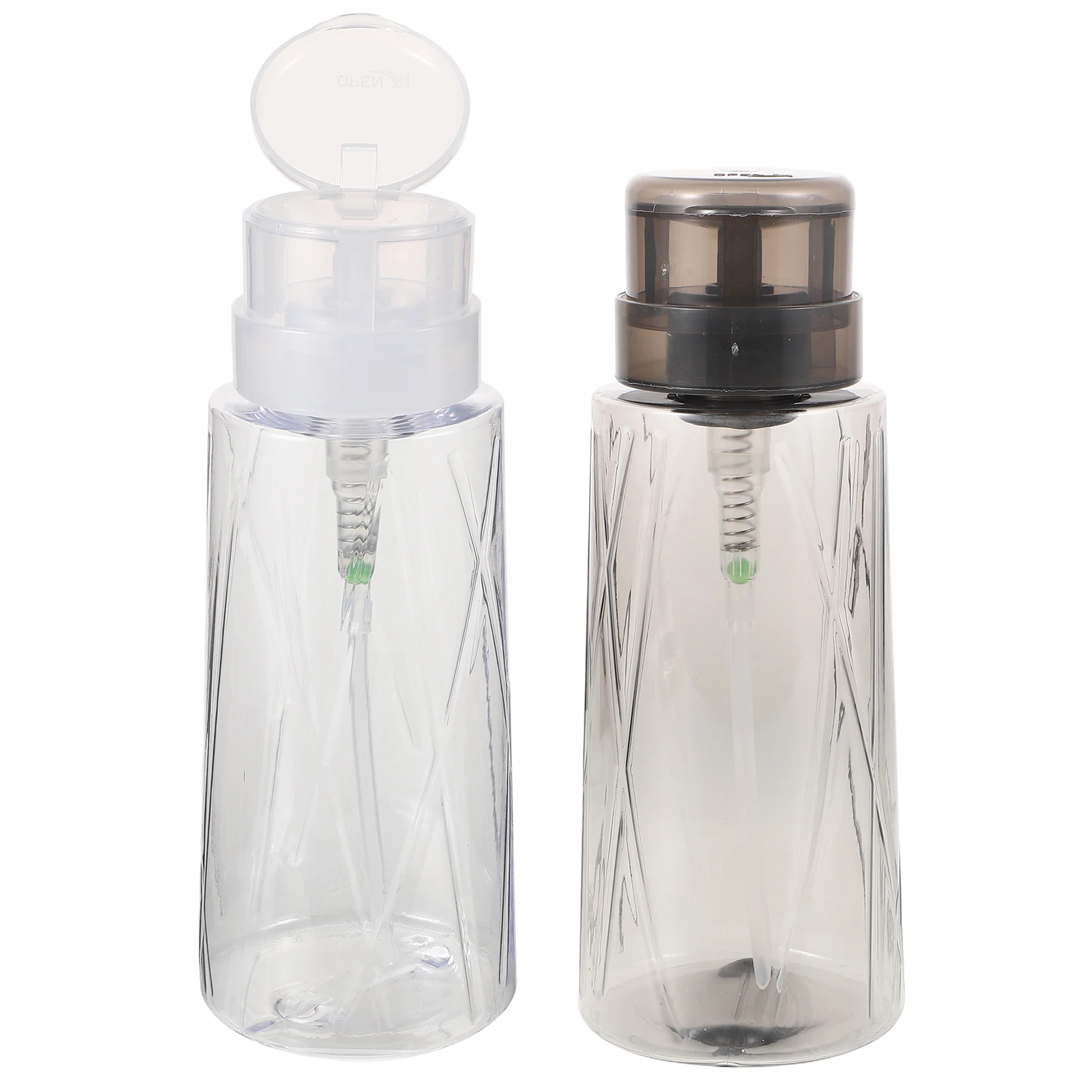 2pcs Nail Water Bottle Empty 10ml Portable Makeup Remover Container Transparent Lock Nail Polish Refillable Travel Office Use 
2pcs Nail Water Bottle Empty 10ml Portable Makeup Remover Container Transparent Lock Nail Polish Refillable Travel Office Use