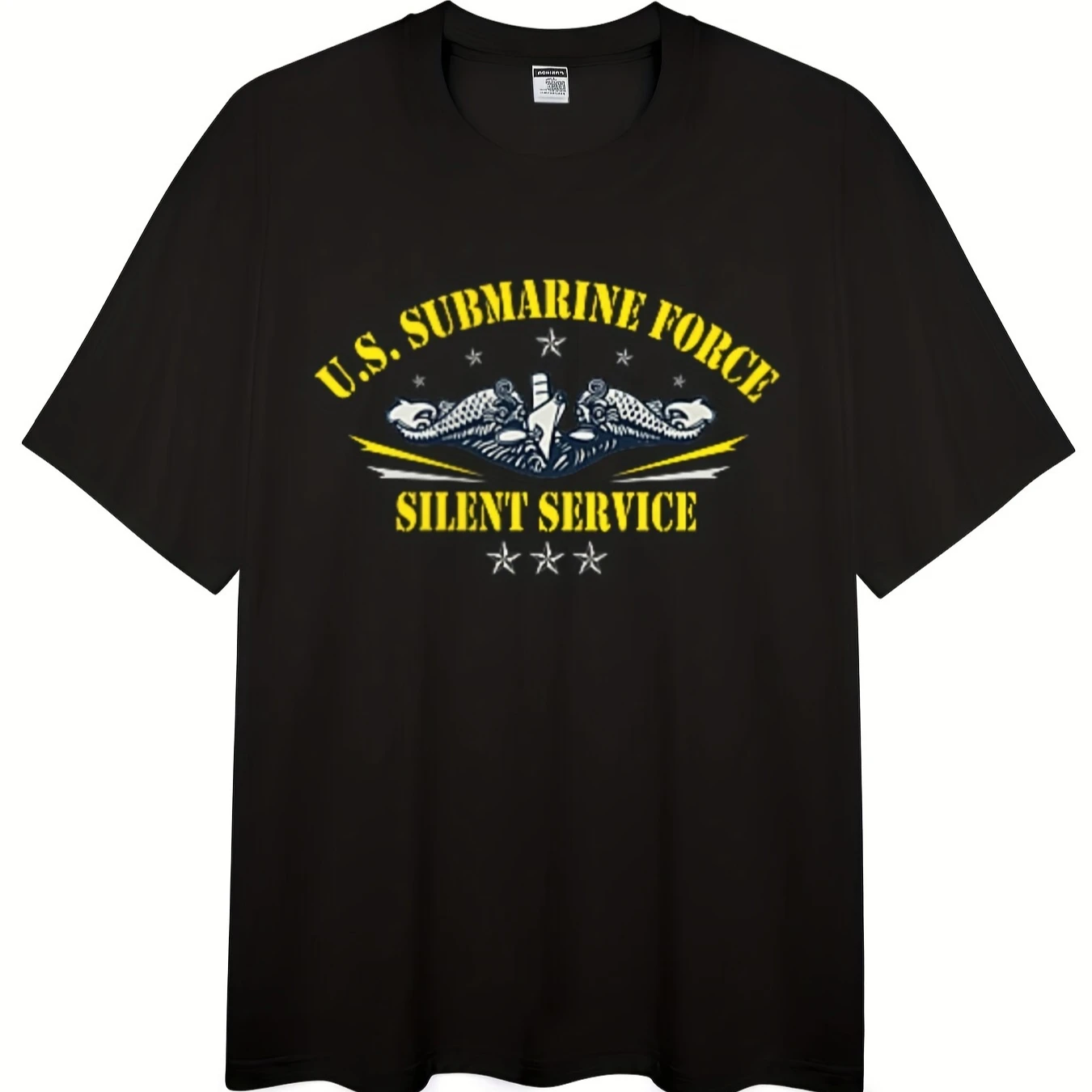 Naval Seal "Silent Service" Graphic T-Shirt 100% Cotton O-Neck Short Sleeve Summer Casual Mens T-shirt Streetwear
Naval Seal "Silent Service" Graphic T-Shirt 100% Cotton O-Neck Short Sleeve Summer Casual Mens T-shirt Streetwear