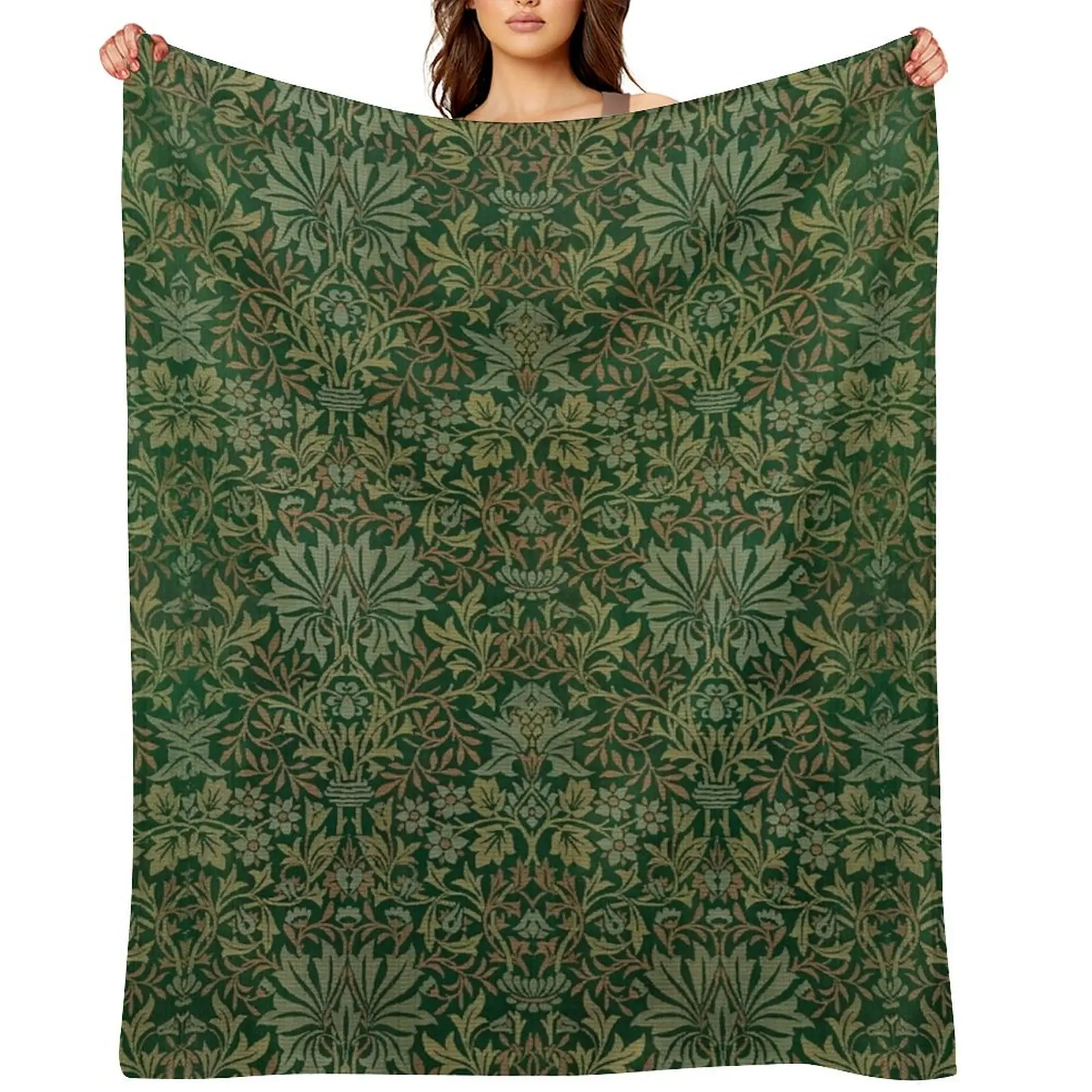 Flower Garden by William Morris, 1879 Throw Blanket Multi-Purpose Cute Blankets For Baby Decorative Beds Blankets
Flower Garden by William Morris, 1879 Throw Blanket Multi-Purpose Cute Blankets For Baby Decorative Beds Blankets