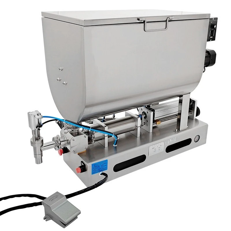 Horizontal Paste Filling Machine with Agitator and U-Shaped Hopper Filling Machine for Chili Sauce Tomato Sauce Bean Paste
Horizontal Paste Filling Machine with Agitator and U-Shaped Hopper Filling Machine for Chili Sauce Tomato Sauce Bean Paste