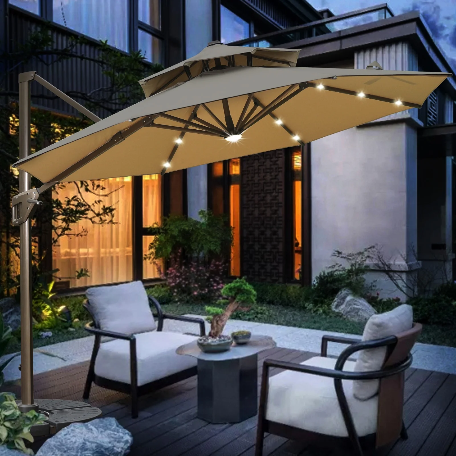 Sunshade Roman Umbrella Parasol Patio Umbrella for Beach Outdoor Solar Umbrella Protect Your Body All Day
Sunshade Roman Umbrella Parasol Patio Umbrella for Beach Outdoor Solar Umbrella Protect Your Body All Day