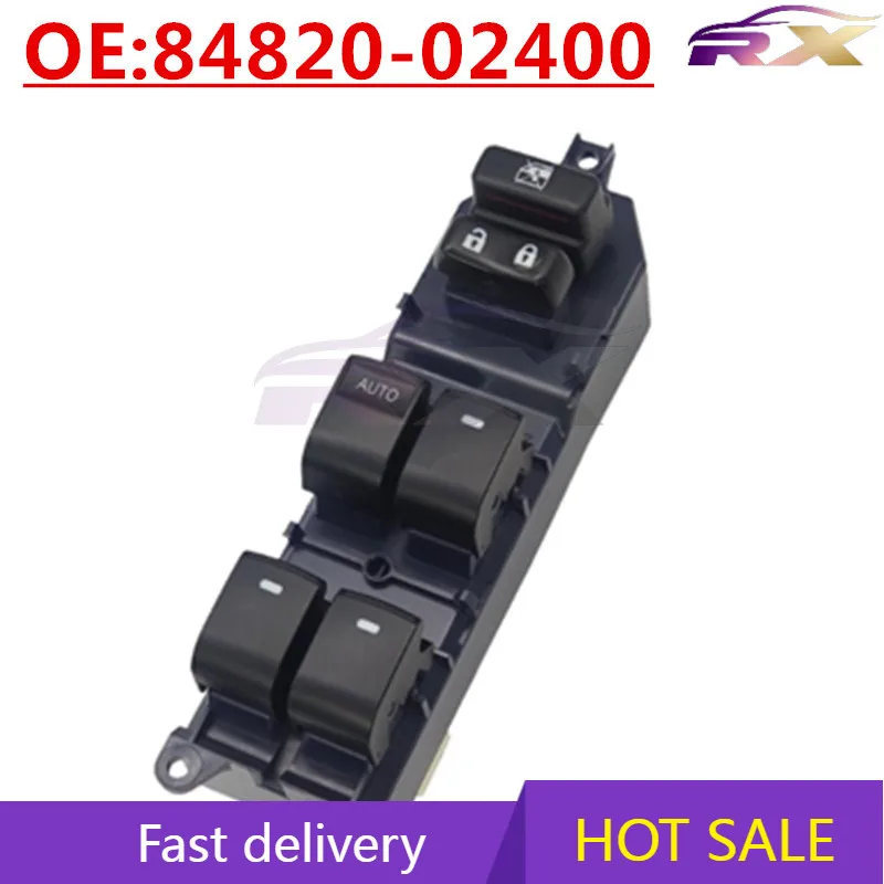 OEM:84820-02400 Suitable For Toyota Corolla glass lift switch window button switch
OEM:84820-02400 Suitable For Toyota Corolla glass lift switch window button switch
