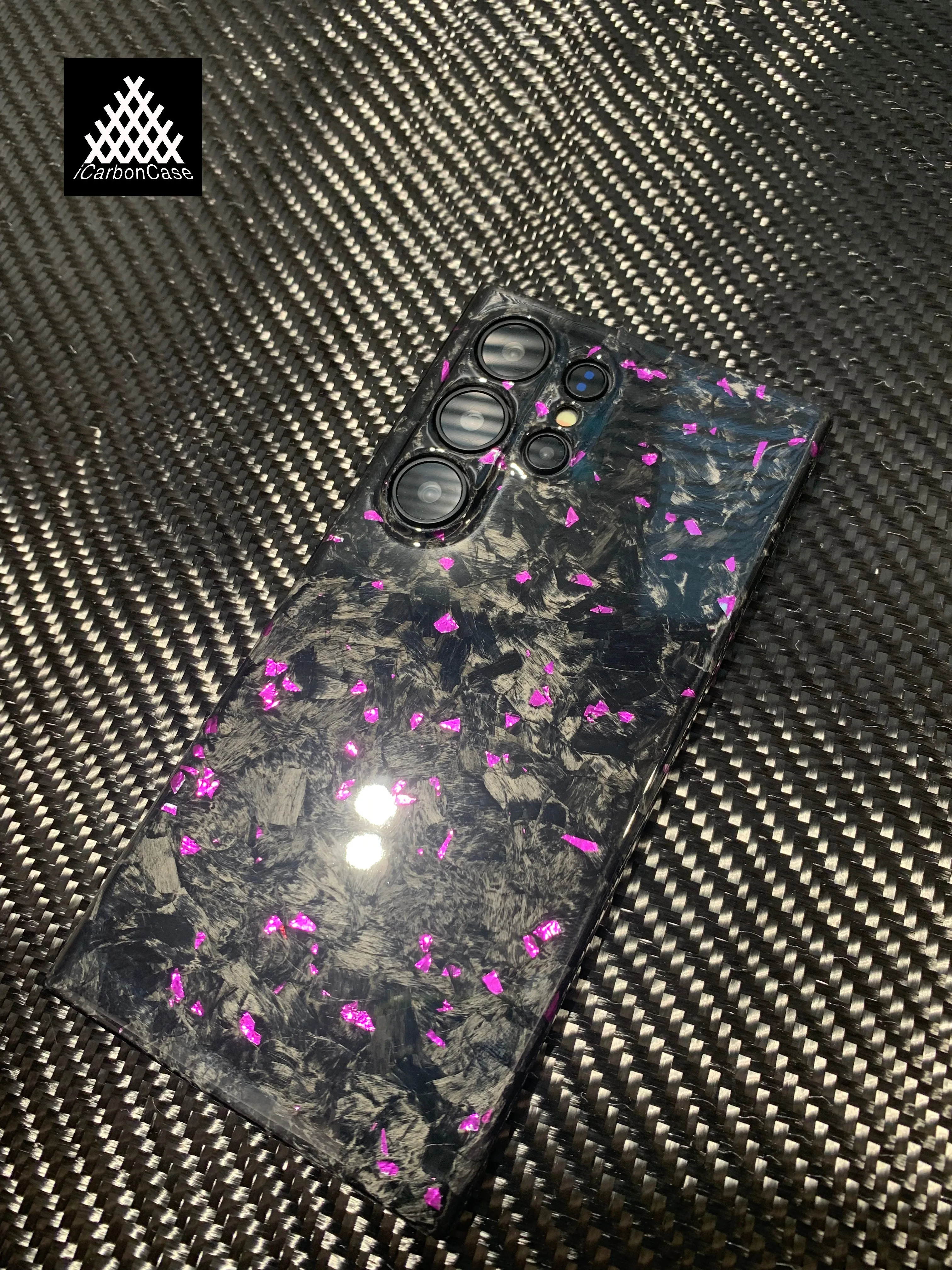 Purple Real Forged Carbon Fiber Case For Samsung Galaxy S23 S24 Ultra Lightweight Protective Phone Cover for S23Ultra S24Ultra
Purple Real Forged Carbon Fiber Case For Samsung Galaxy S23 S24 Ultra Lightweight Protective Phone Cover for S23Ultra S24Ultra