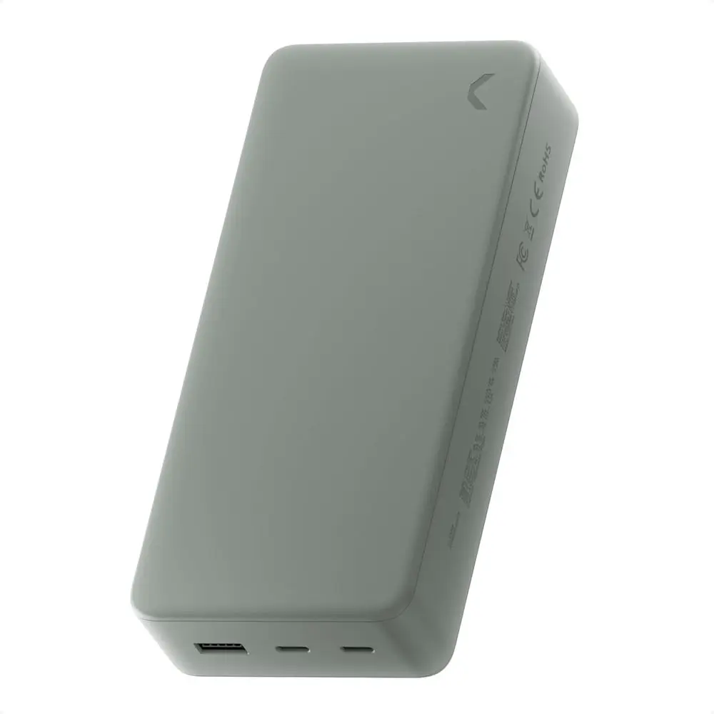 Gray 30,000mAh Portable Quick Charge Power Bank
Gray 30,000mAh Portable Quick Charge Power Bank