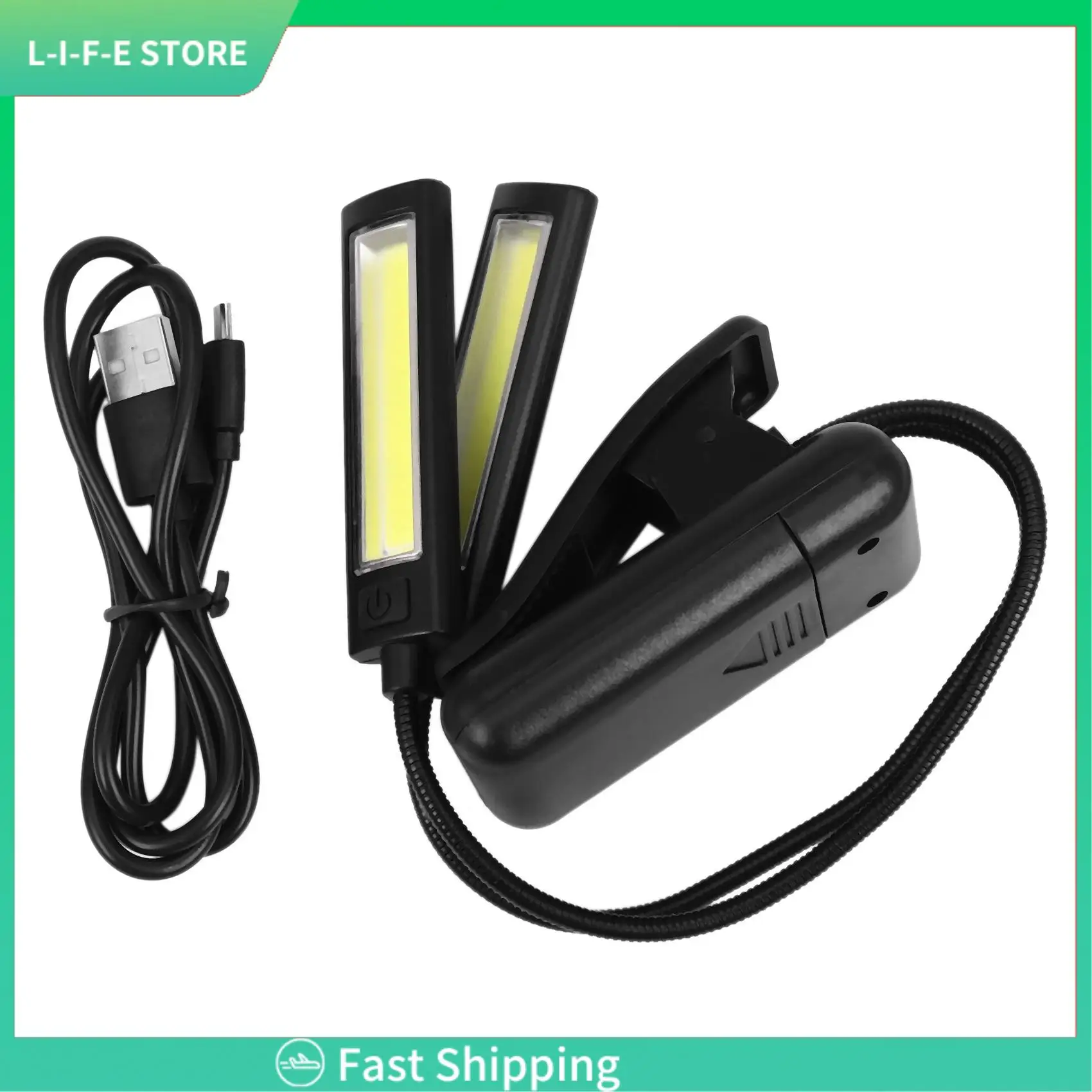 2X Music Stand Light Clip On LED Lamp - No Flicker, Fully Adjustable, 6 Levels Of Brightness-AA98
2X Music Stand Light Clip On LED Lamp - No Flicker, Fully Adjustable, 6 Levels Of Brightness-AA98