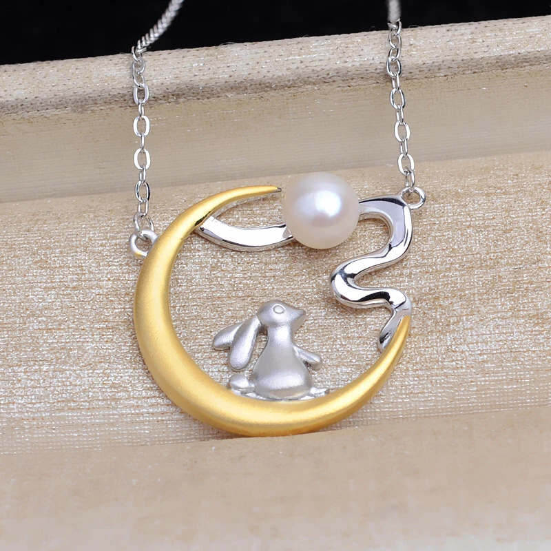 Moon Rabbt 925 Sterling Silver Necklace Mountings Findings Jewellery Mounts Parts Fittings Accessories for 6-8mm Pearls
Moon Rabbt 925 Sterling Silver Necklace Mountings Findings Jewellery Mounts Parts Fittings Accessories for 6-8mm Pearls