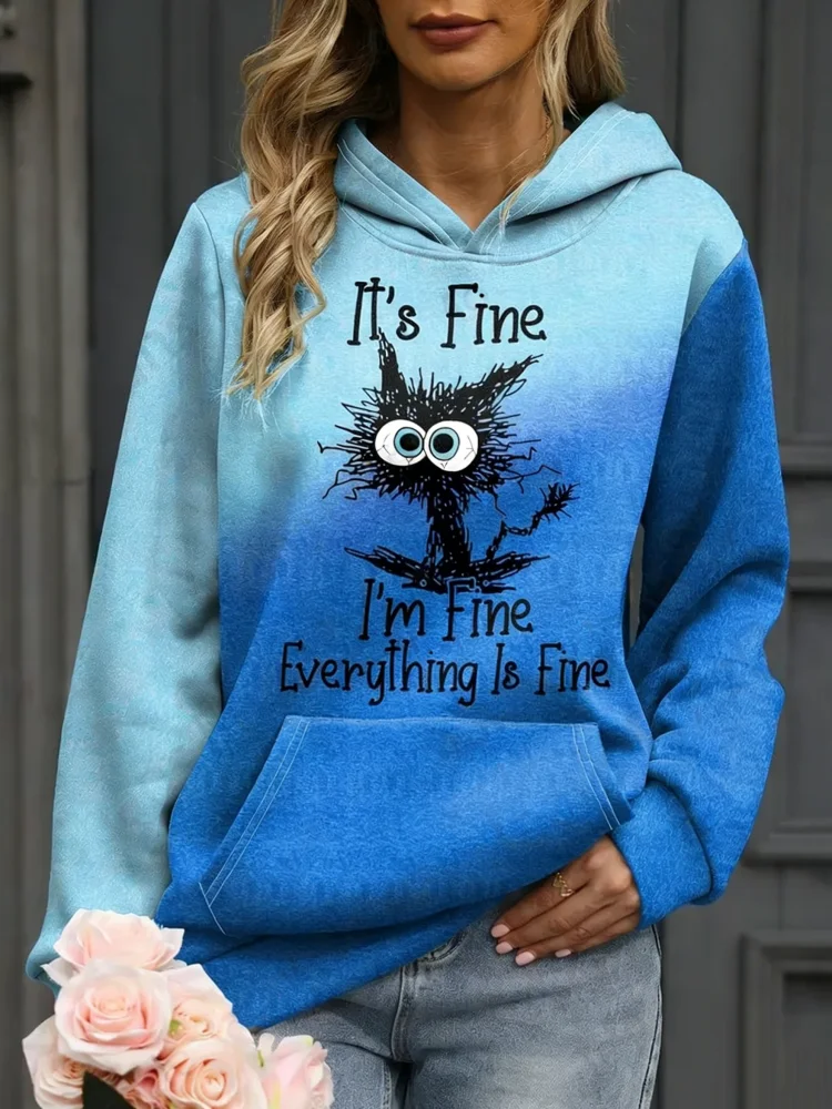 Sweet Cat Print Hoodies For Women Funny Cartoon Animal Long Sleeve Autumn Oversized Sweatshirt Girl's Tops Fashion Women Clothes
Sweet Cat Print Hoodies For Women Funny Cartoon Animal Long Sleeve Autumn Oversized Sweatshirt Girl's Tops Fashion Women Clothes