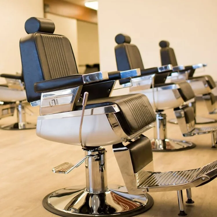 Salon Chair Equipments Wholesale Hair Barber Chairs Black Salon Furniture Sherman Barber Chair With Recessed Headrest For Men
Salon Chair Equipments Wholesale Hair Barber Chairs Black Salon Furniture Sherman Barber Chair With Recessed Headrest For Men