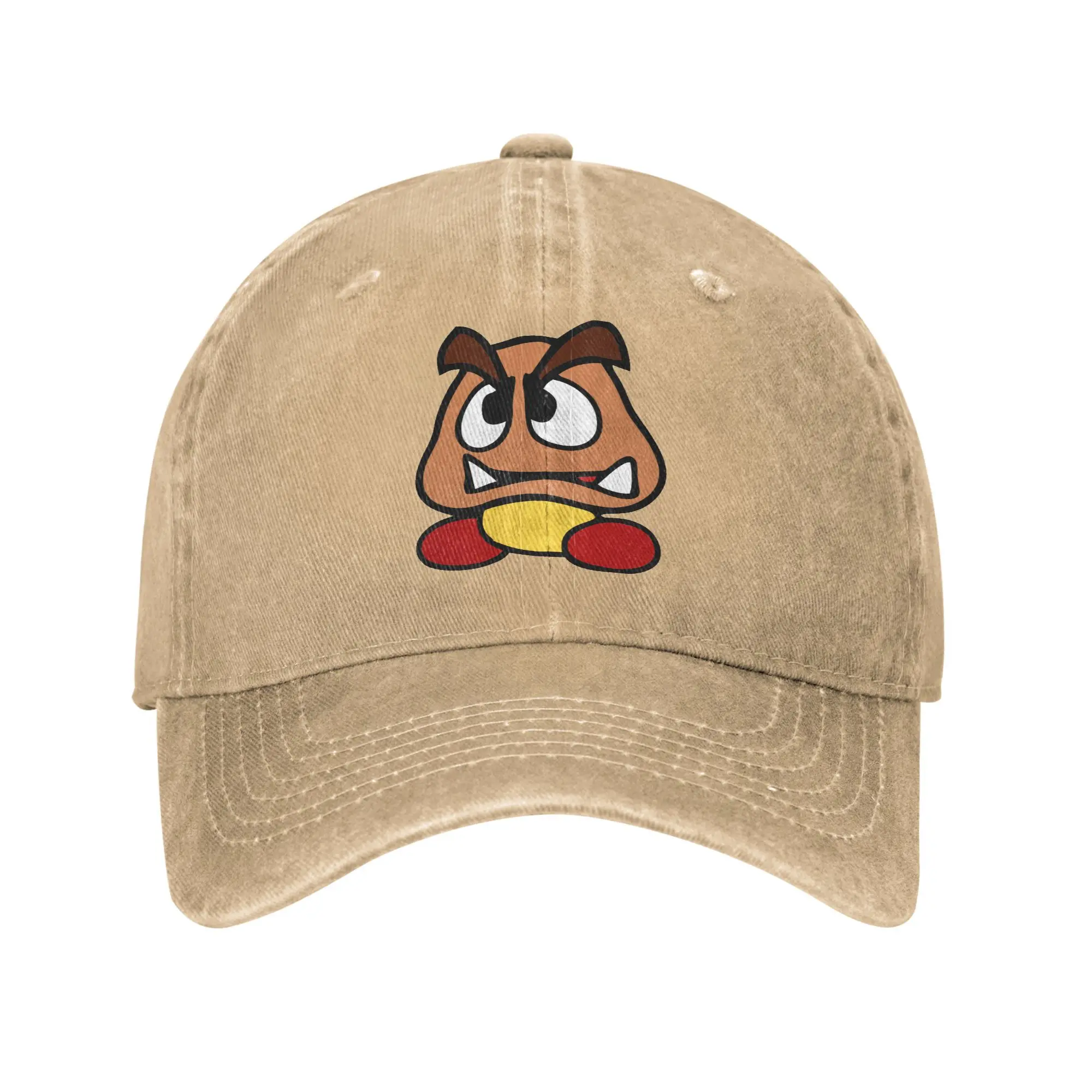 Super Marios Mushroom Goomba Baseball Cap Vintage Distressed Denim Snapback Hat Unisex Style Outdoor Caps Hat
Super Marios Mushroom Goomba Baseball Cap Vintage Distressed Denim Snapback Hat Unisex Style Outdoor Caps Hat