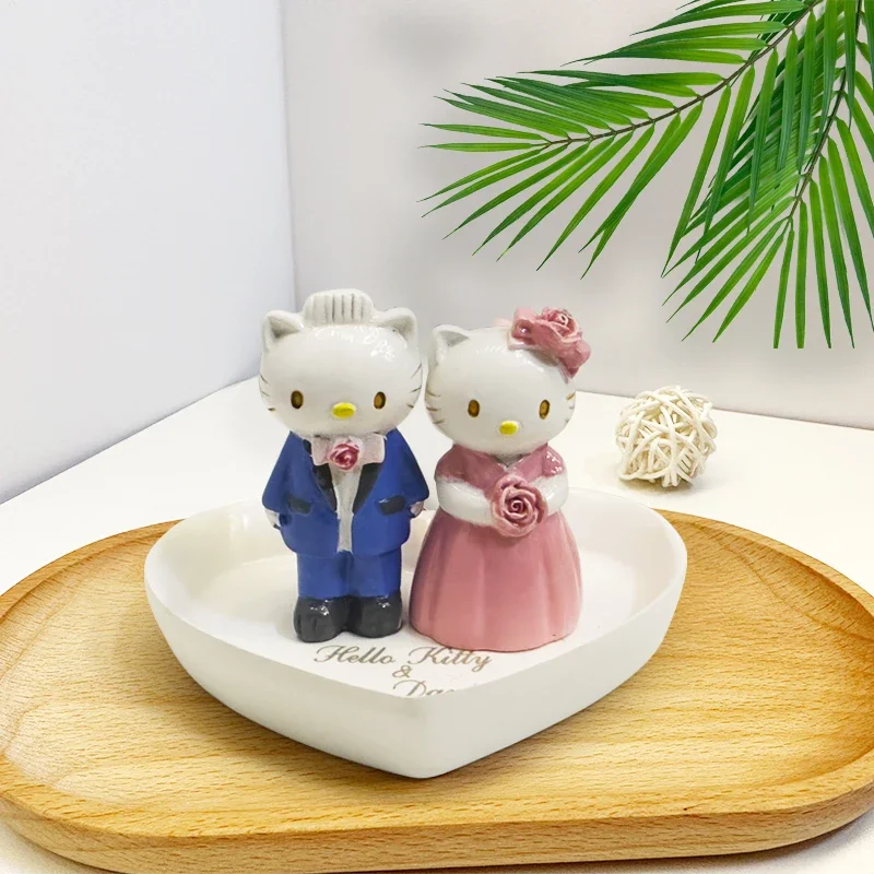 Cartoon Hello Kitty Resin Jewelry Ring Necklace Tray Desktop Model Ornaments Anime Toy Home Decoration Birthday Gifts
Cartoon Hello Kitty Resin Jewelry Ring Necklace Tray Desktop Model Ornaments Anime Toy Home Decoration Birthday Gifts