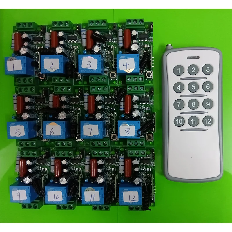 433MHz1000M Long Range AC 220 V 1 CH 1CH 10A RF Wireless Remote Control Switch System Transmitter+Receivers window/Garage Doors
433MHz1000M Long Range AC 220 V 1 CH 1CH 10A RF Wireless Remote Control Switch System Transmitter+Receivers window/Garage Doors