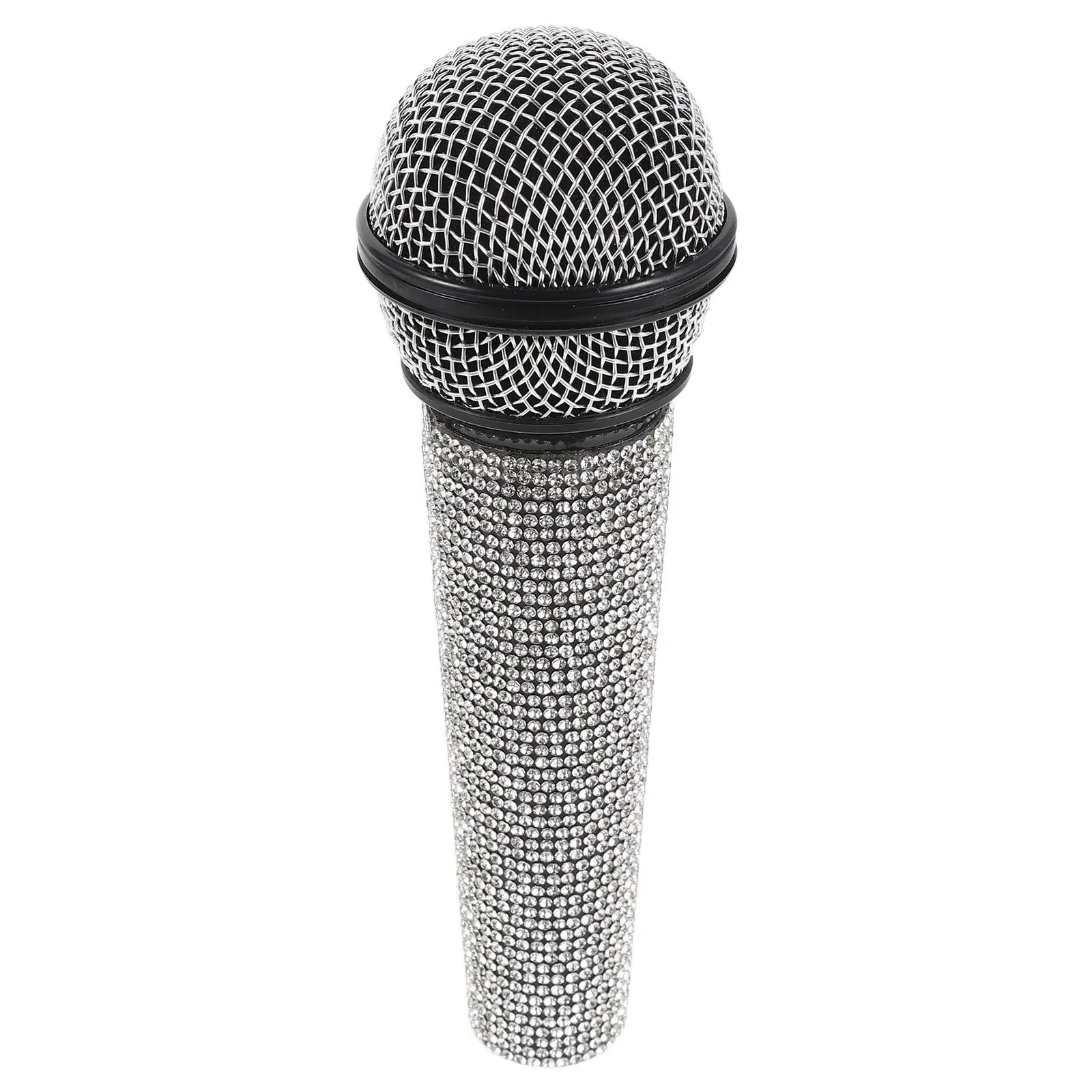 Rhinestone Microphone for Kids - Sparkly Pretend Play Stage Prop - Lightweight Plastic Fake Mic for Birthday Party Performance
Rhinestone Microphone for Kids - Sparkly Pretend Play Stage Prop - Lightweight Plastic Fake Mic for Birthday Party Performance