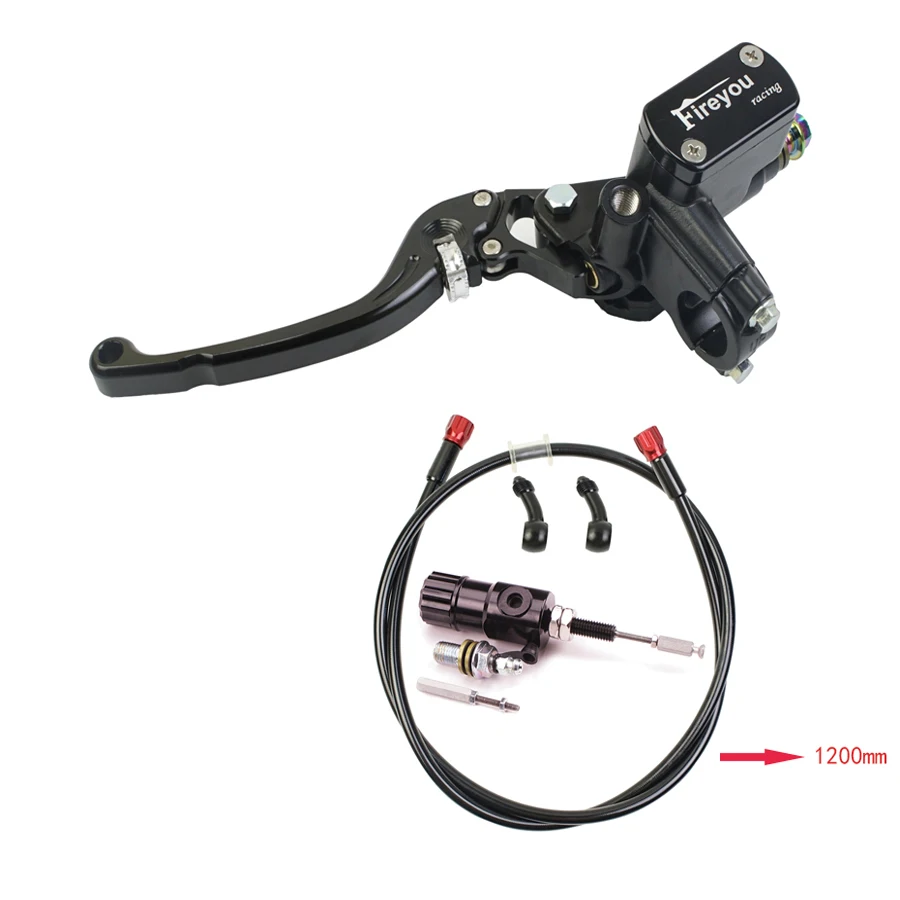 Universal 22mm Motorcycle Master Cylinder Lever Hydraulic Clutch with CNC Oil Hose Line Pipe Rear Foot Clutch Pull Rod
Universal 22mm Motorcycle Master Cylinder Lever Hydraulic Clutch with CNC Oil Hose Line Pipe Rear Foot Clutch Pull Rod