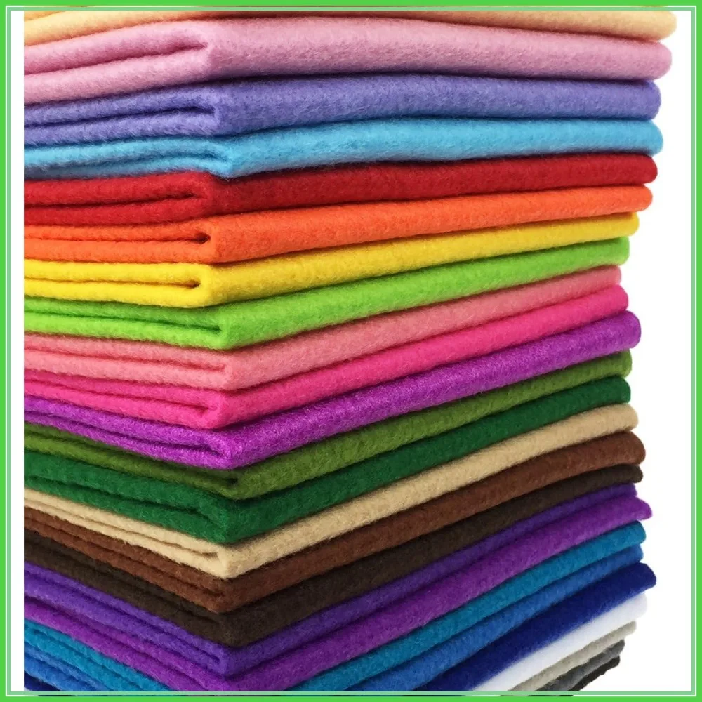 28pcs 1.4mm Thick Felt Fabric Sheets, 60x60cm Assorted Colors for DIY Craft Sewing
28pcs 1.4mm Thick Felt Fabric Sheets, 60x60cm Assorted Colors for DIY Craft Sewing