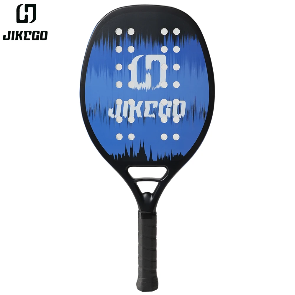 JIKEGO Racquet Beach Tennis Racket Lightweight Carbon Fiber Professional Original 19mm Thickness Paddle Matte Surface Blue
JIKEGO Racquet Beach Tennis Racket Lightweight Carbon Fiber Professional Original 19mm Thickness Paddle Matte Surface Blue