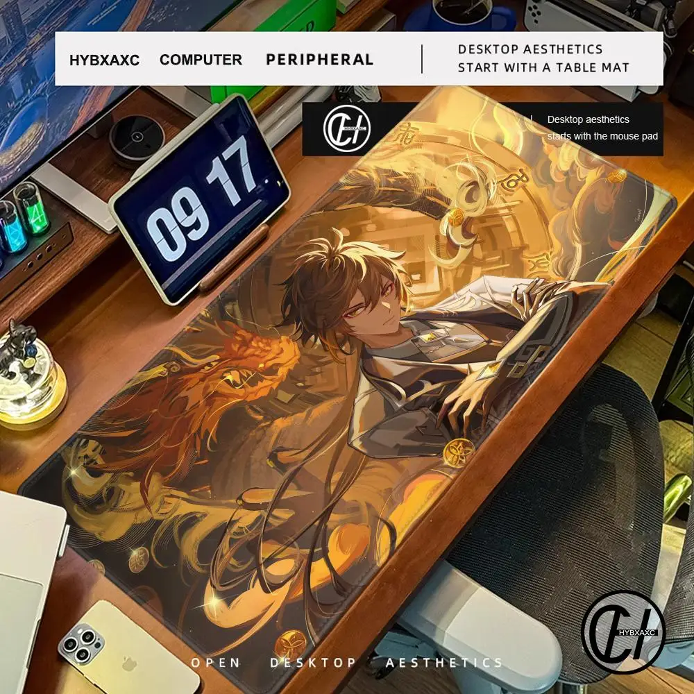 Zhongli Genshin Impact коврик для мыши большой игровой коврик для мыши LockEdge утолщенный коврик для компьютерной клавиатуры, настольный коврик 90X40 см
Zhongli Genshin Impact коврик для мыши большой игровой коврик для мыши LockEdge утолщенный коврик для компьютерной клавиатуры, настольный коврик 90X40 см