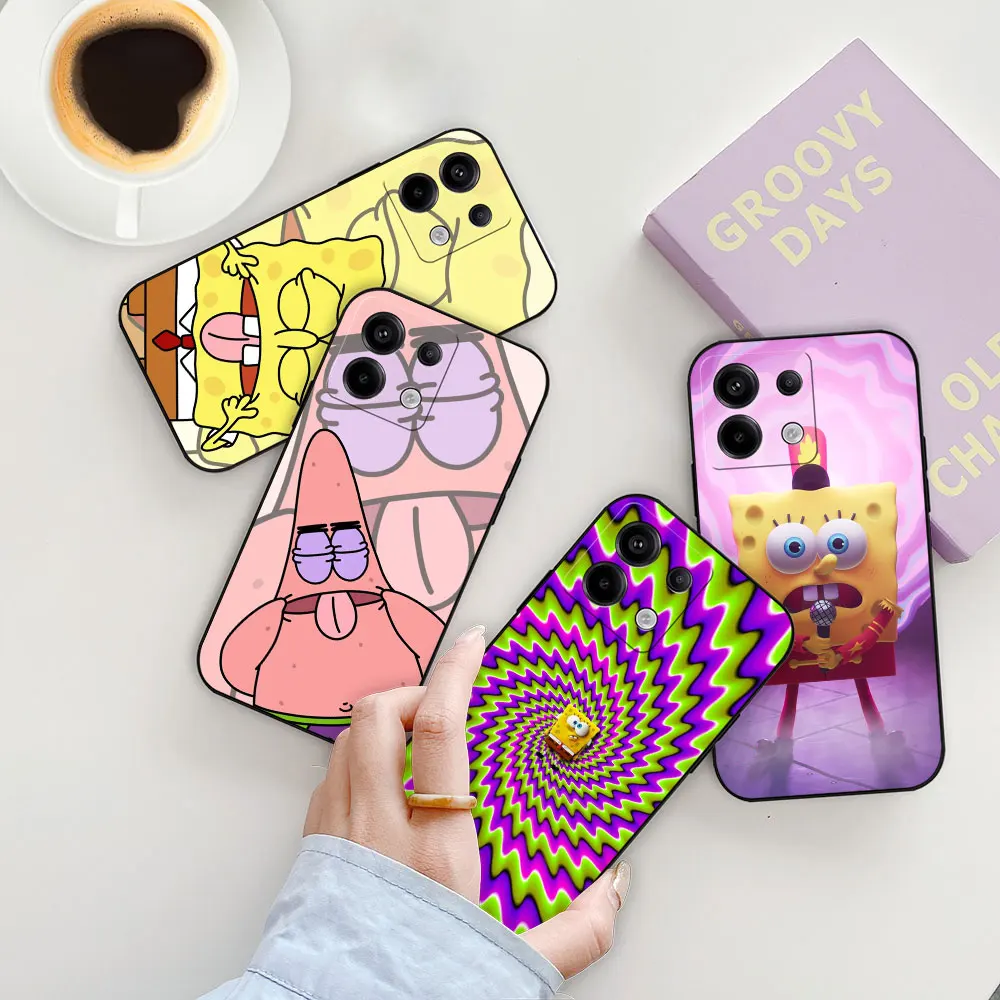 Anime S-Spongebob Patrick Star Phone Case For Redmi Note 13 12S 12 12T 11 11E 10 9 9T 9S 8 7 6 11T 11S Pro Plus Black Soft Cover
Anime S-Spongebob Patrick Star Phone Case For Redmi Note 13 12S 12 12T 11 11E 10 9 9T 9S 8 7 6 11T 11S Pro Plus Black Soft Cover