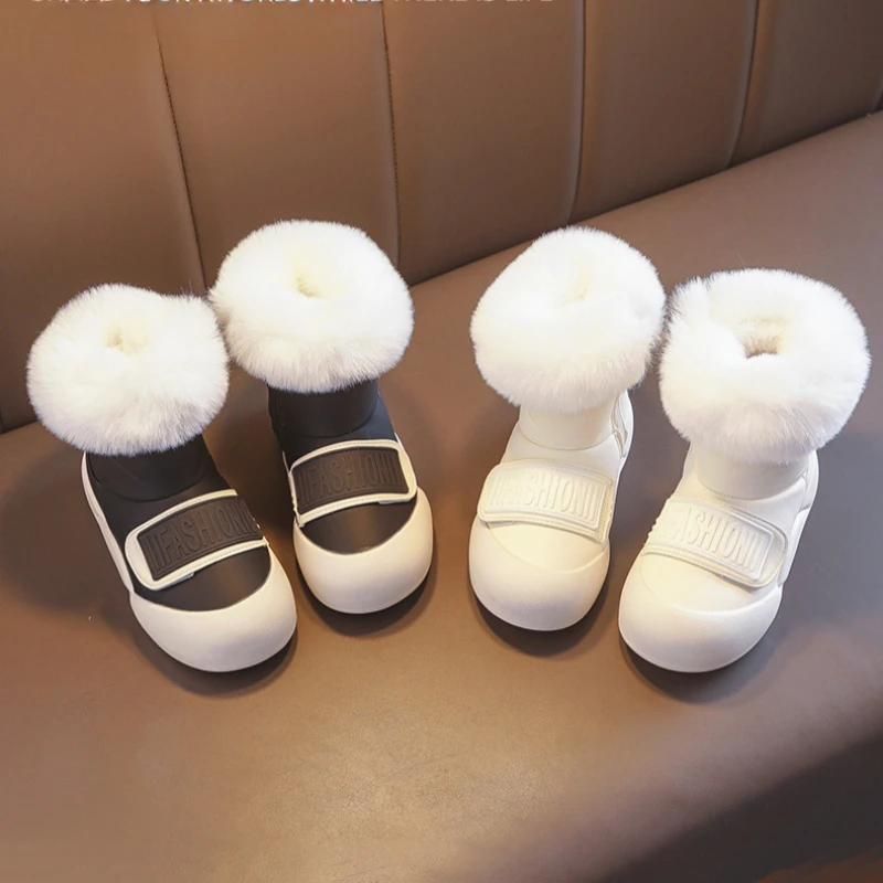 Warm Snow Boot Fashion Simple Girl Boots Versatile Comfort Non Slip Velvet Cotton Boot Princess Classic Temperament Ankle Boots
Warm Snow Boot Fashion Simple Girl Boots Versatile Comfort Non Slip Velvet Cotton Boot Princess Classic Temperament Ankle Boots