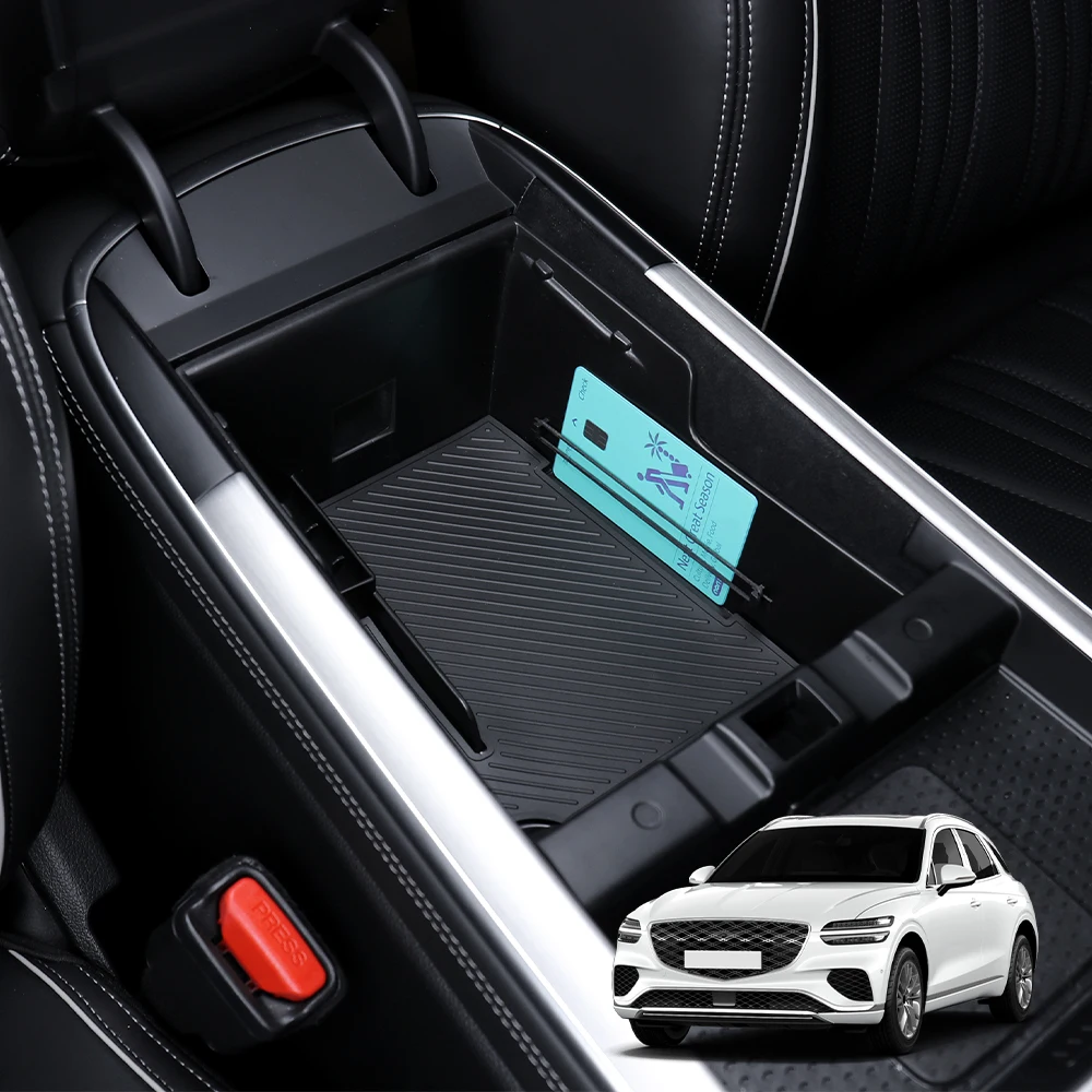 Car Black Central Storage Box Console Armrest Organizer Holder ABS For Genesis GV70 PE LHD Auto Interior Trim Accessories
Car Black Central Storage Box Console Armrest Organizer Holder ABS For Genesis GV70 PE LHD Auto Interior Trim Accessories
