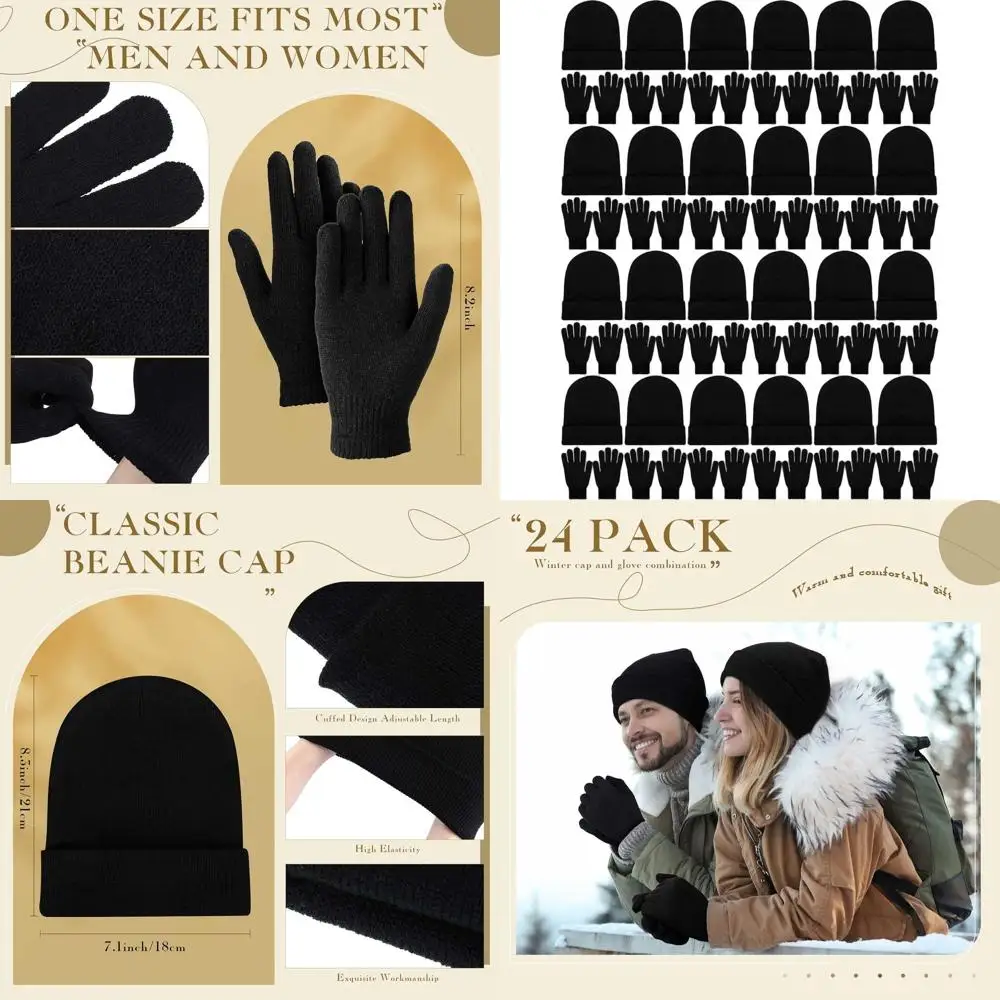 Комплект зимних шапочек и перчаток из 48 предметов — теплые шапки и перчатки унисекс, оптовая упаковка для мужчин, женщин и бездомных подарков
Комплект зимних шапочек и перчаток из 48 предметов — теплые шапки и перчатки унисекс, оптовая упаковка для мужчин, женщин и бездомных подарков
