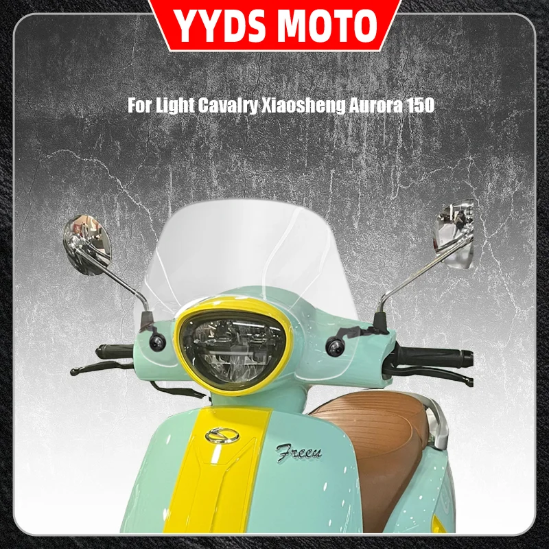 For modifying the front windshield of the retro pedal scooter Xiaosheng Aurora 150, this is suitable
For modifying the front windshield of the retro pedal scooter Xiaosheng Aurora 150, this is suitable