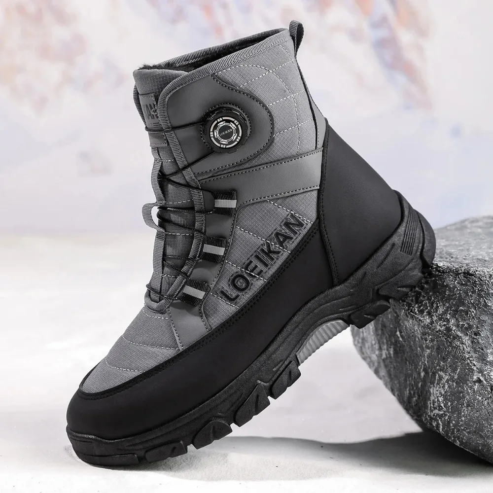 2025 High-top men's casual sneakers, snow boots, durable and warm, popular in autumn and winter, trendy and fashionable
2025 High-top men's casual sneakers, snow boots, durable and warm, popular in autumn and winter, trendy and fashionable