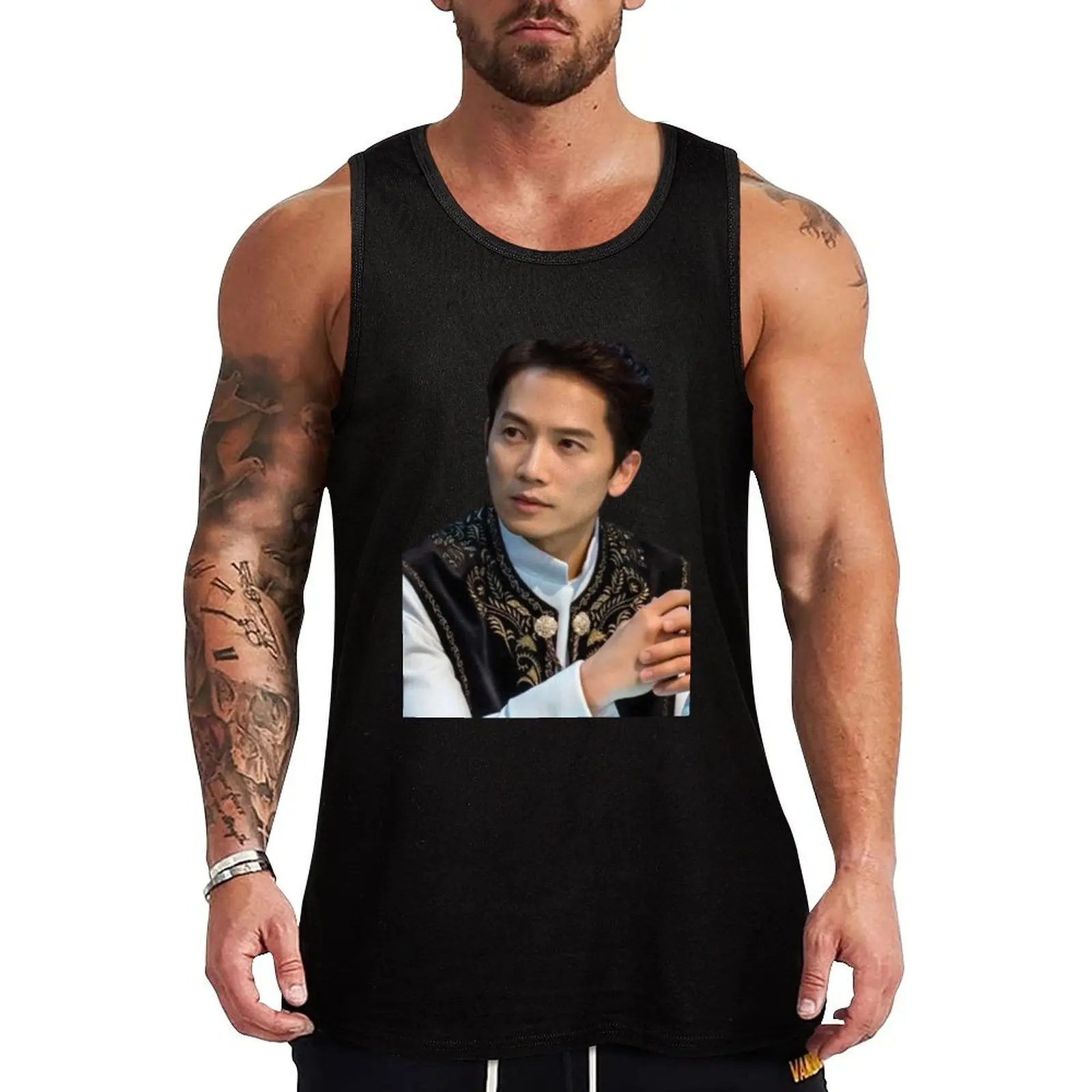 Ji Sung Tank Top gym clothes man fitness t-shirts for men singlet for men sleeveless shirt man
Ji Sung Tank Top gym clothes man fitness t-shirts for men singlet for men sleeveless shirt man