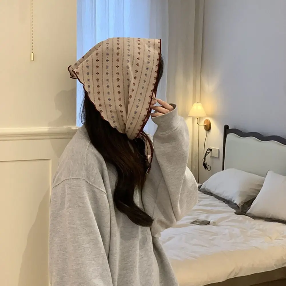 Sweet Snow Flower Scarves Stripe Print Korean Style Cotton Linen Headscarf Headkerchief Neck Wrap Bandanas Shawl Headband Gift
Sweet Snow Flower Scarves Stripe Print Korean Style Cotton Linen Headscarf Headkerchief Neck Wrap Bandanas Shawl Headband Gift