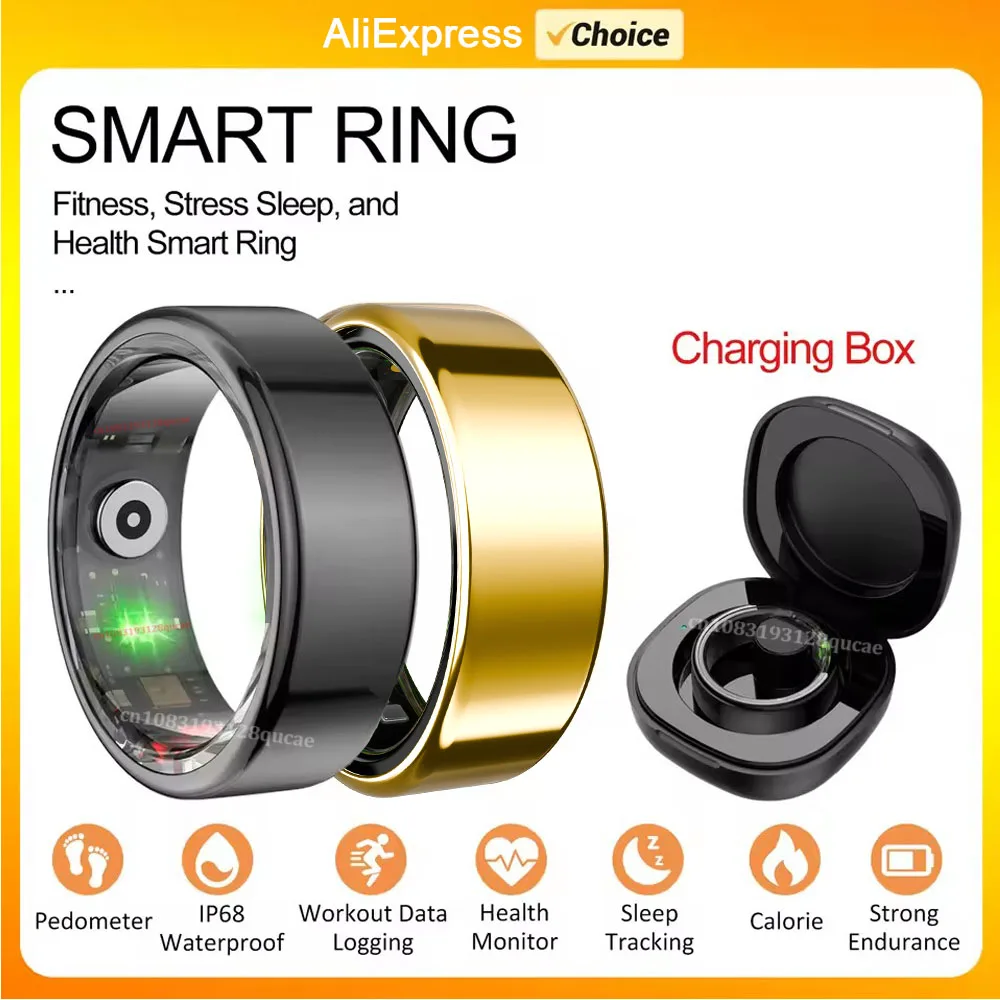 Смарт-кольцо, мониторинг сердечного ритма, кислорода в крови, сна, шагомер, многофункциональное спортивное фитнес-умное кольцо на палец, Pk R02 R03
Смарт-кольцо, мониторинг сердечного ритма, кислорода в крови, сна, шагомер, многофункциональное спортивное фитнес-умное кольцо на палец, Pk R02 R03