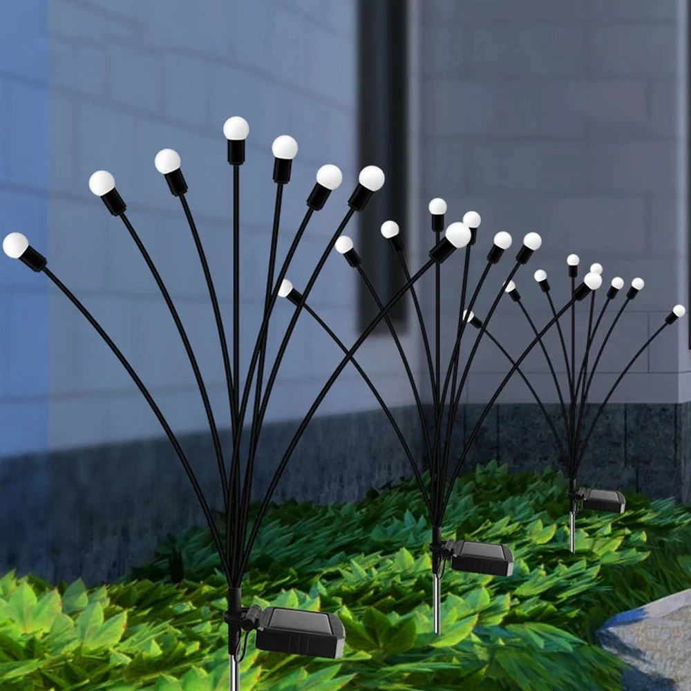 A70P Solar Garden Lights Lawn Stake Light Wind-Driven Swing Light Landscape Decoration Fireflies Lamp New Year Decor Light
A70P Solar Garden Lights Lawn Stake Light Wind-Driven Swing Light Landscape Decoration Fireflies Lamp New Year Decor Light
