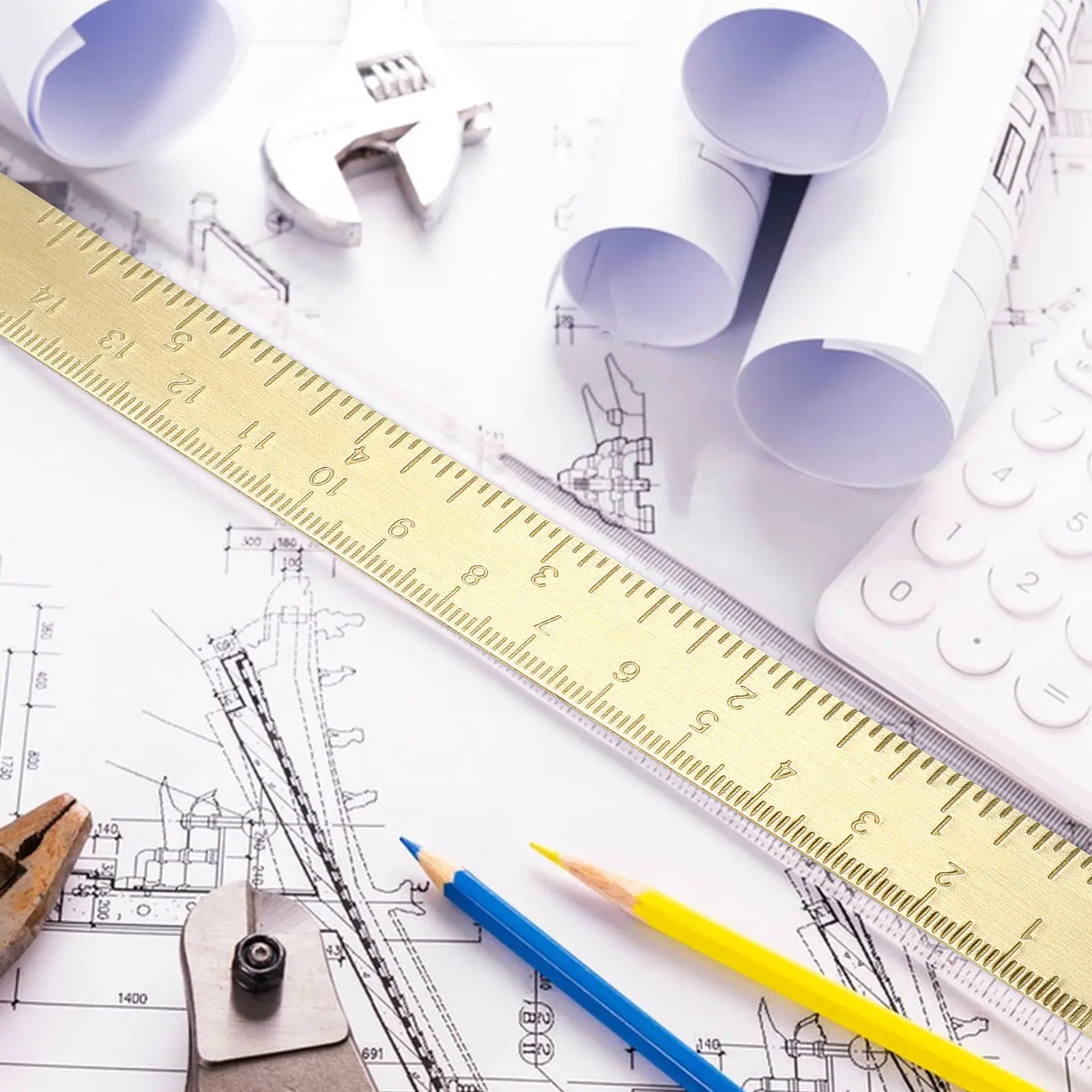 30Cm Straight Ruler Professional Drafting Tool for Art Architecture Precise Measuring Drawing Ruler
30Cm Straight Ruler Professional Drafting Tool for Art Architecture Precise Measuring Drawing Ruler