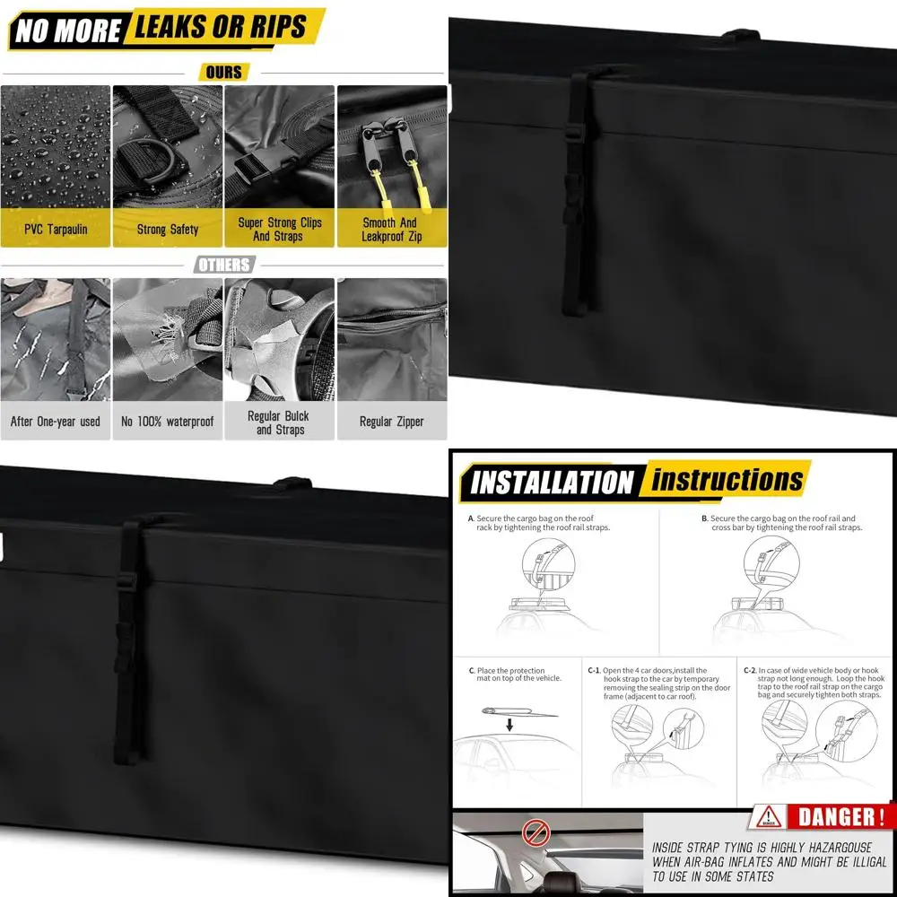 Сумка на крышу ARKSEN 14 куб. футов для узких корзин размером 23x64, 10 ремней, противоскользящий коврик, 8 дверных крючков, подходит для всех транспортных средств, черный
Сумка на крышу ARKSEN 14 куб. футов для узких корзин размером 23x64, 10 ремней, противоскользящий коврик, 8 дверных крючков, подходит для всех транспортных средств, черный