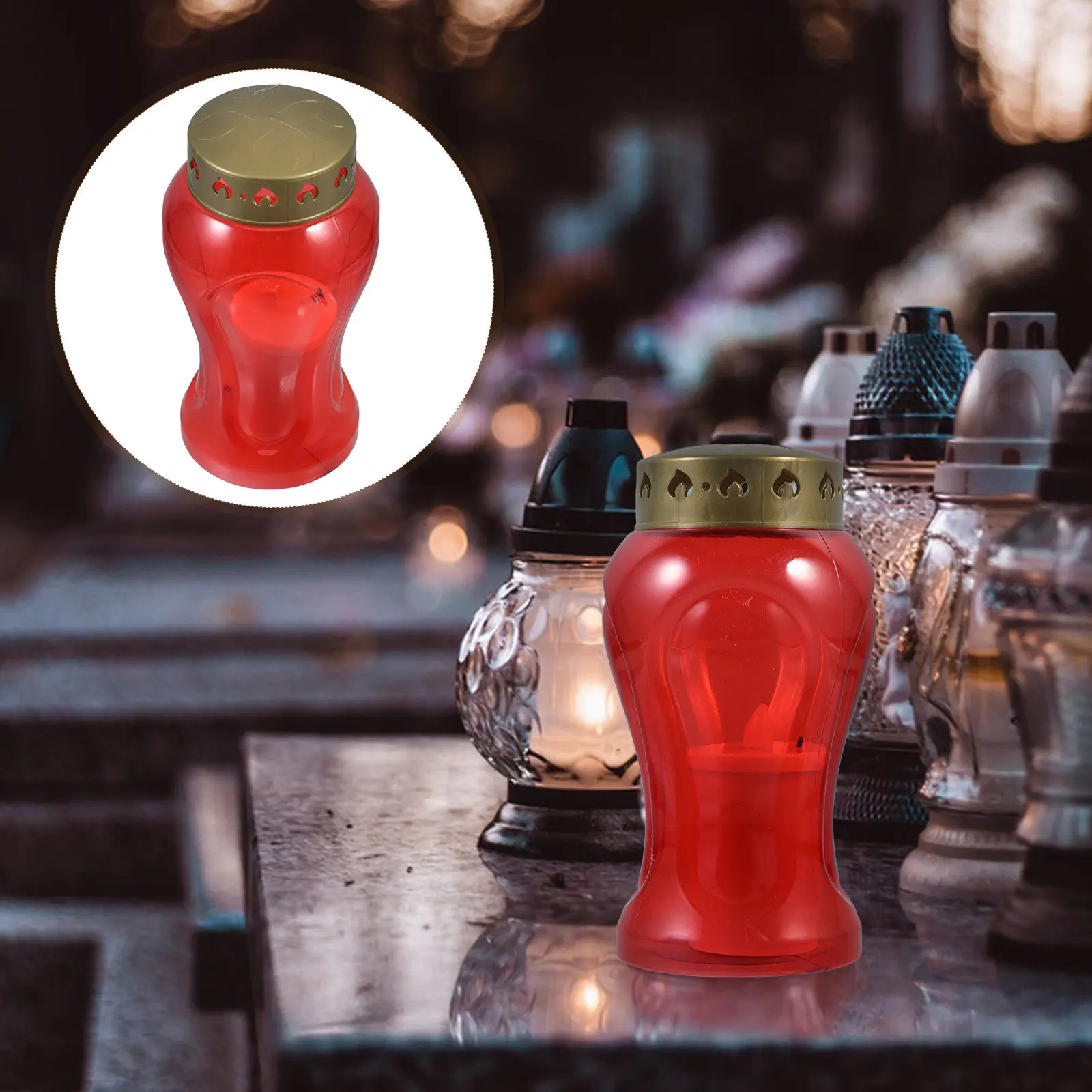 Электронный светодиодный светильник без пламени в красном корпусе для улицы, в стиле церковного креста с изображением Иисуса, для декора сада, патио, стола
Электронный светодиодный светильник без пламени в красном корпусе для улицы, в стиле церковного креста с изображением Иисуса, для декора сада, патио, стола