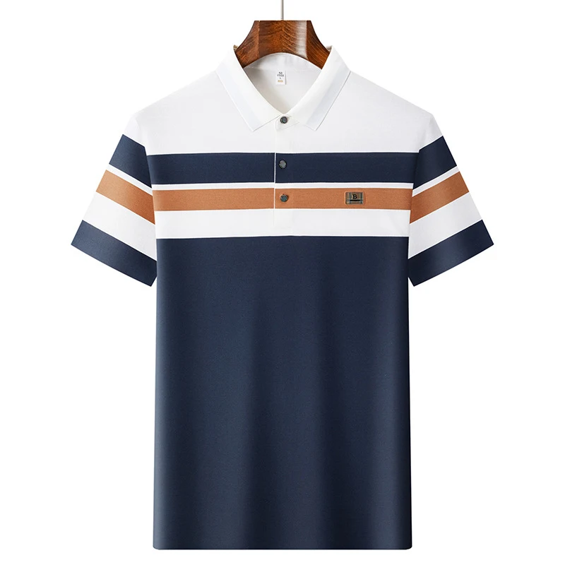 Summer new men's polo shirt High quality brand short-sleeved men's polo shirt casual striped shirt lapel men's clothing top
Summer new men's polo shirt High quality brand short-sleeved men's polo shirt casual striped shirt lapel men's clothing top