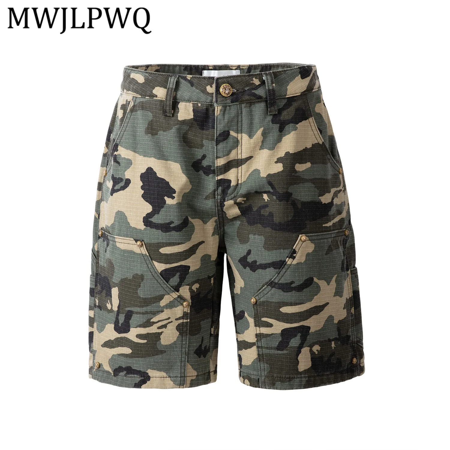 MWJLPWQ American High Street Style Camouflage Cargo Shorts For Men Spliced Buttons Unique Design Casual Versatile Pants 13935
MWJLPWQ American High Street Style Camouflage Cargo Shorts For Men Spliced Buttons Unique Design Casual Versatile Pants 13935