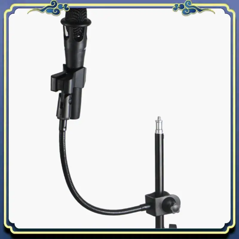 Portable 3X Flexible Gooseneck Microphone Stand With Desk Clamp For Radio Broadcasting Studio, Live Broadcast Equipment
Portable 3X Flexible Gooseneck Microphone Stand With Desk Clamp For Radio Broadcasting Studio, Live Broadcast Equipment