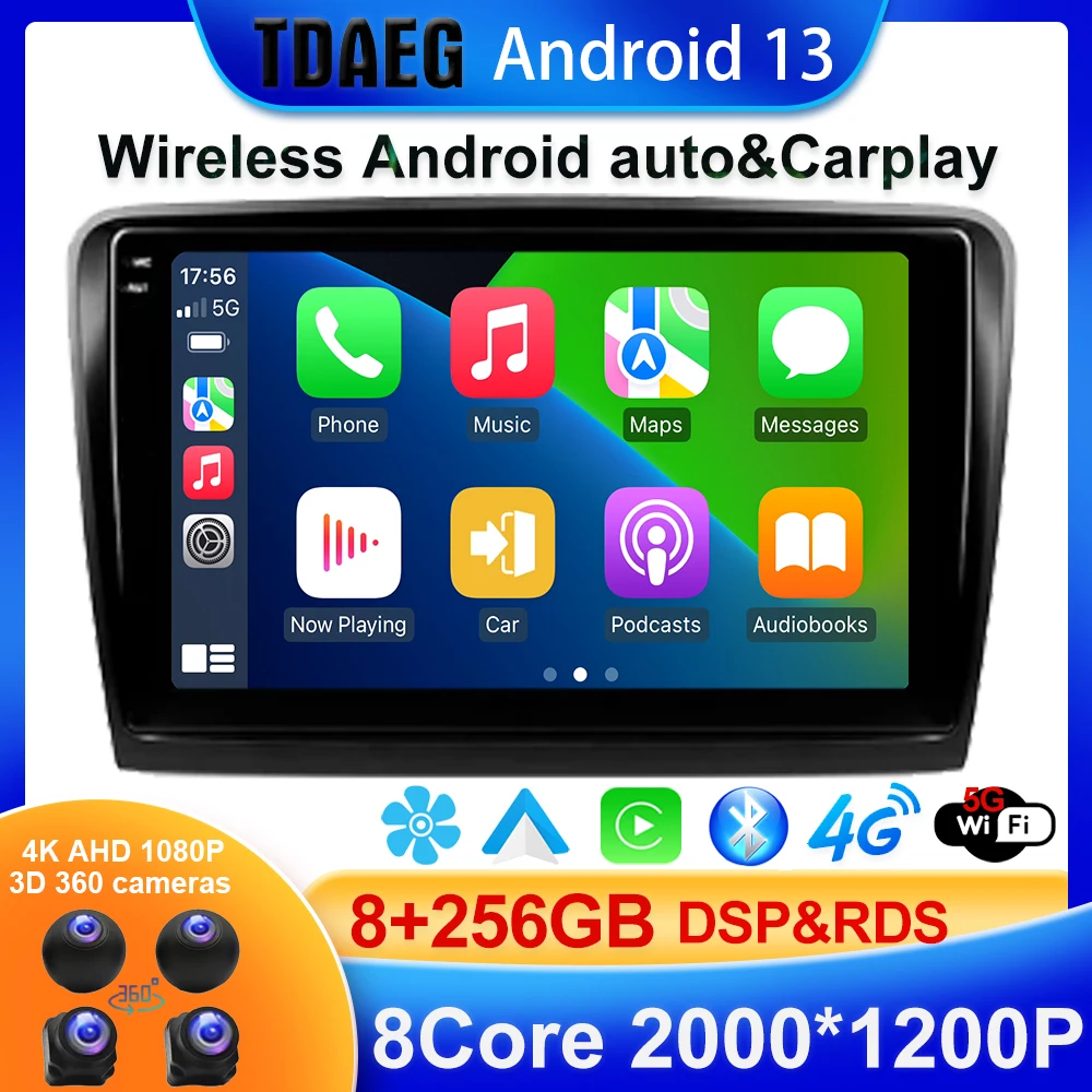 2K 8+256G For Skoda Superb 2 B6 2008 - 2015 Car Radio Multimedia Video Player Navigation GPS Android 13.0 No 2din 2 din dvd
2K 8+256G For Skoda Superb 2 B6 2008 - 2015 Car Radio Multimedia Video Player Navigation GPS Android 13.0 No 2din 2 din dvd