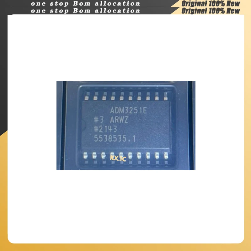 10 шт./лот ADM3251EARWZ ADM3251EA M3251ERWZ SOP-20 В наличии НОВЫЙ Оригинал
10 шт./лот ADM3251EARWZ ADM3251EA M3251ERWZ SOP-20 В наличии НОВЫЙ Оригинал
