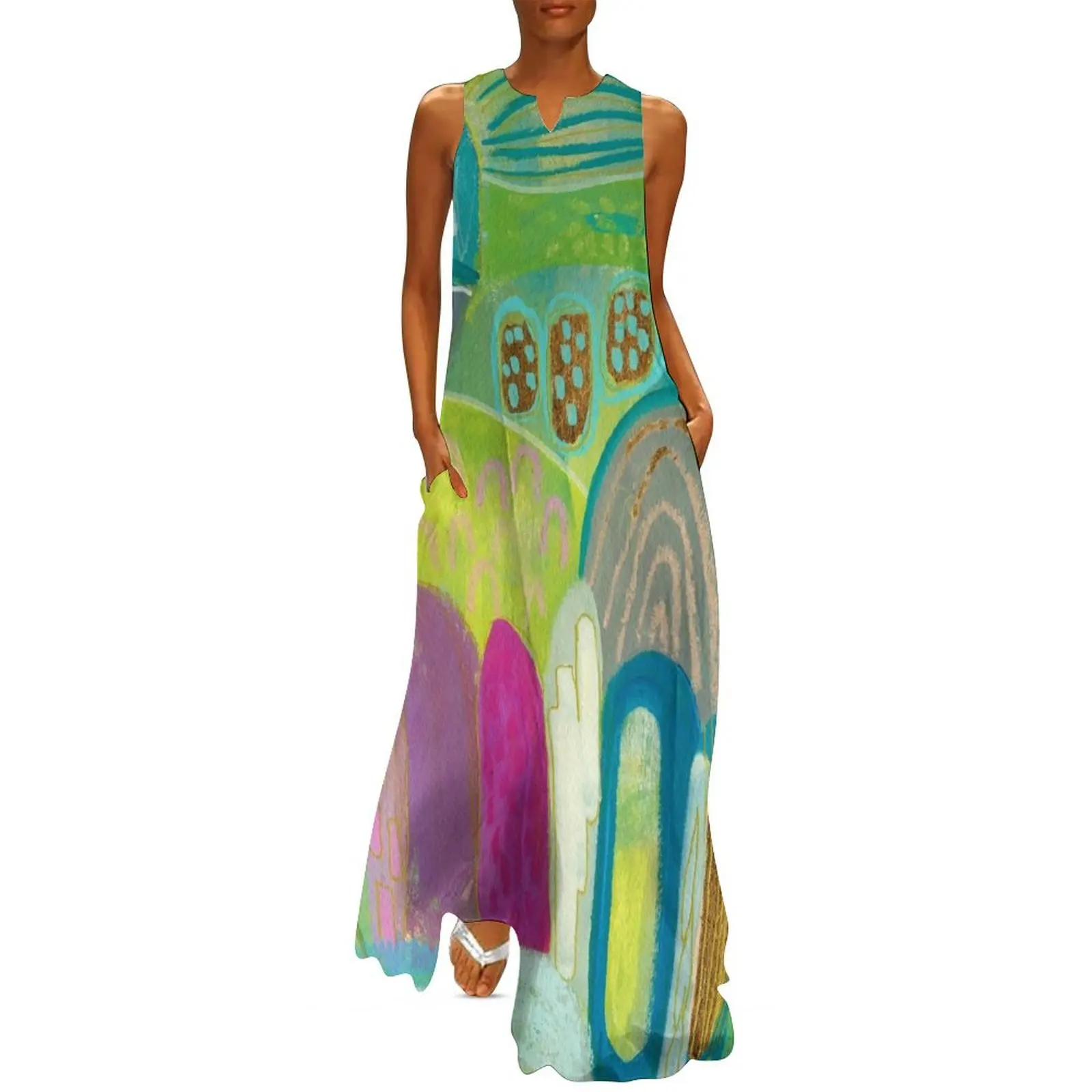 Green Blue Abstract Village Long Dress Party dresses for women elegant chic wedding evening dresses
Green Blue Abstract Village Long Dress Party dresses for women elegant chic wedding evening dresses