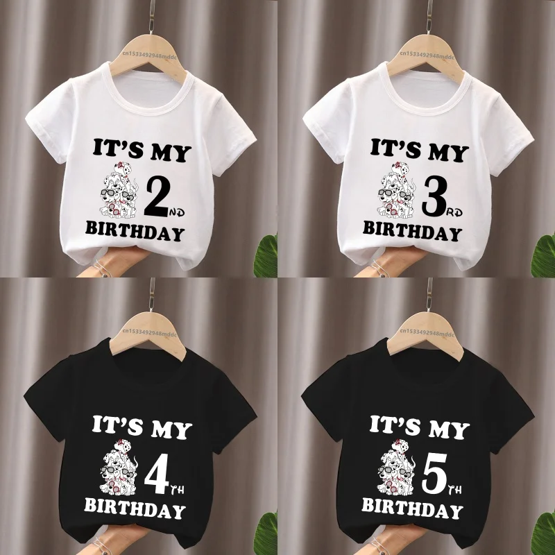 It's My 1 2 3 4 5 6 7 8 9 Years Birthday Boys Girls T shirt 101 Dalmatians Little Spotted Dogs Cute Kids Clothes Baby T-Shirts
It's My 1 2 3 4 5 6 7 8 9 Years Birthday Boys Girls T shirt 101 Dalmatians Little Spotted Dogs Cute Kids Clothes Baby T-Shirts