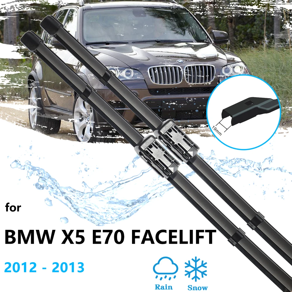 Для BMW X5 E70 Facelift 2012 2013 Щетки переднего стеклоочистителя Резиновые щетки для очистки лобового стекла Замена аксессуара для очистки лобового стекла
Для BMW X5 E70 Facelift 2012 2013 Щетки переднего стеклоочистителя Резиновые щетки для очистки лобового стекла Замена аксессуара для очистки лобового стекла