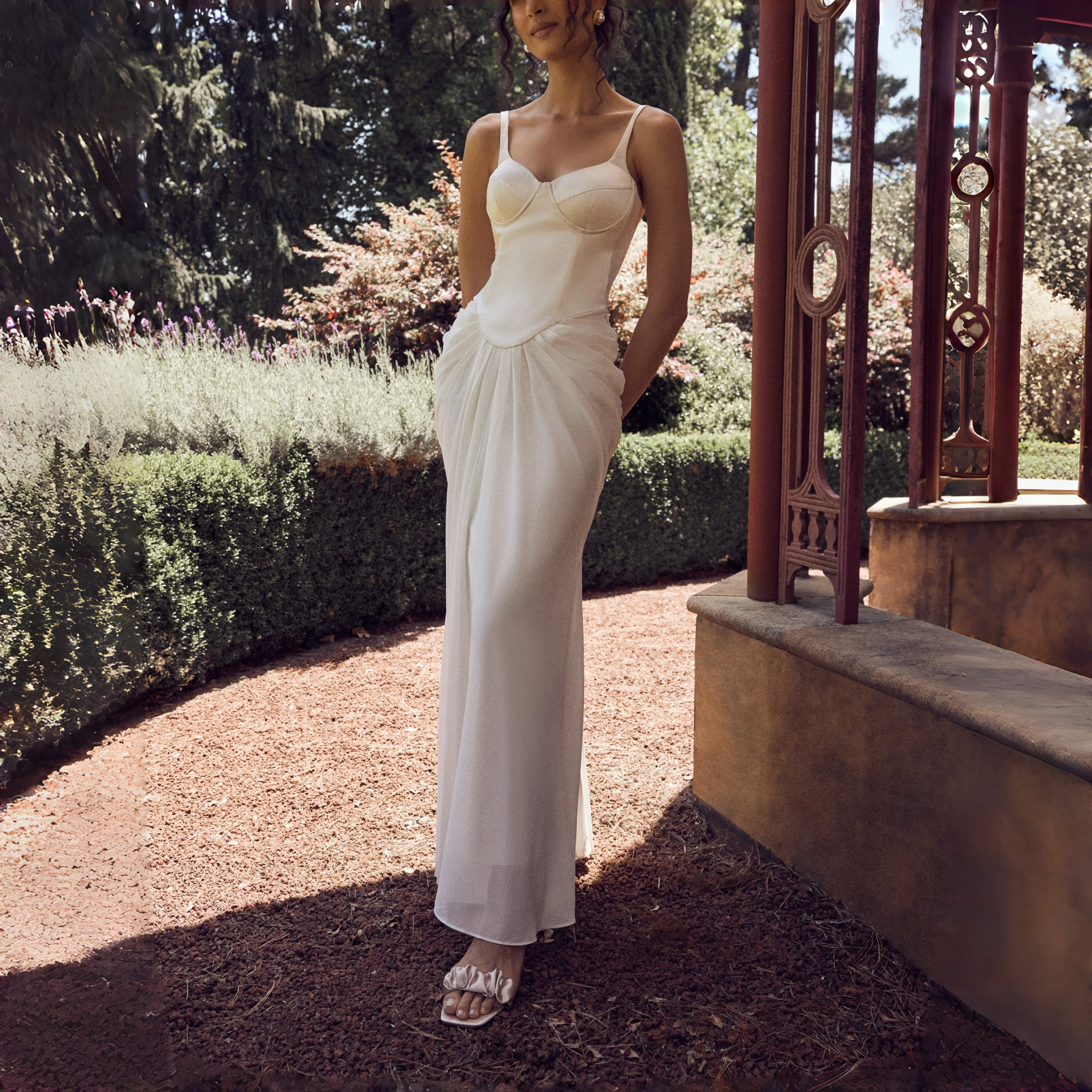 Customized Mermaid Spaghetti Strap Ruffled Wedding Dress Elegant Sleeveless vestidos de noiva Ankle-Length Formal Evening
Customized Mermaid Spaghetti Strap Ruffled Wedding Dress Elegant Sleeveless vestidos de noiva Ankle-Length Formal Evening