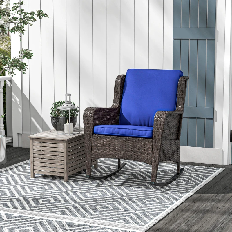 Patio Garden Chair Rocking Lounge Rattan Recliner Outdoor Chair Luxury Modern Balcony Lawn Mesedora Wicker Furniture Outdoor
Patio Garden Chair Rocking Lounge Rattan Recliner Outdoor Chair Luxury Modern Balcony Lawn Mesedora Wicker Furniture Outdoor