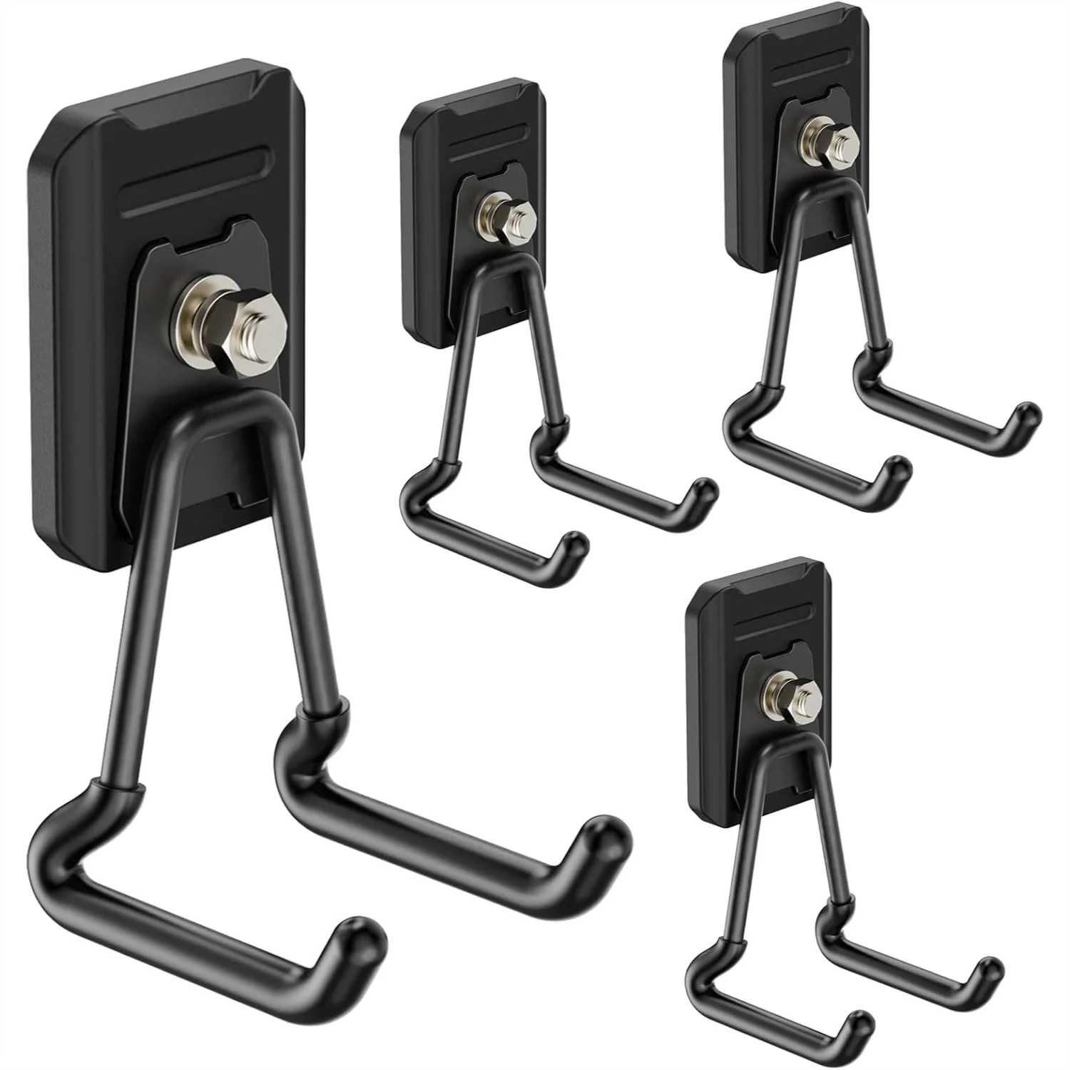 Heavy Duty Magnetic Garage Hooks, 4 Pack Strong Magnet Hooks for Power Drill and Garden Tools, Rubber Coated Storage Hooks for
Heavy Duty Magnetic Garage Hooks, 4 Pack Strong Magnet Hooks for Power Drill and Garden Tools, Rubber Coated Storage Hooks for