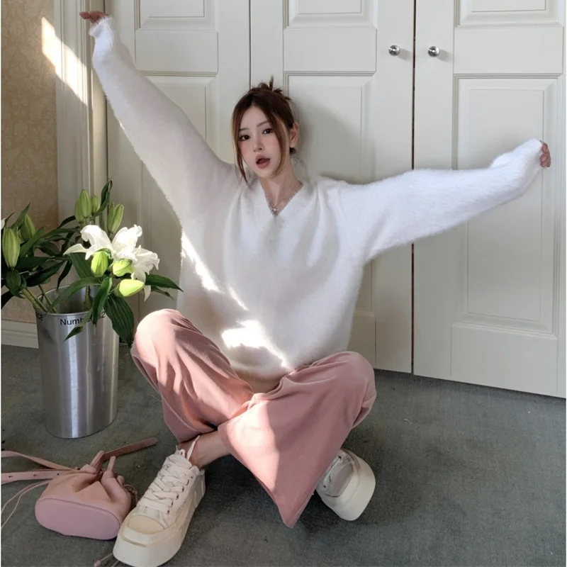 Daliang Guangzhou вязаный свитер без катышков, базовый слой, весенне-осенний женский топ, длинный свеч V Ne, обычная длина
Daliang Guangzhou вязаный свитер без катышков, базовый слой, весенне-осенний женский топ, длинный свеч V Ne, обычная длина