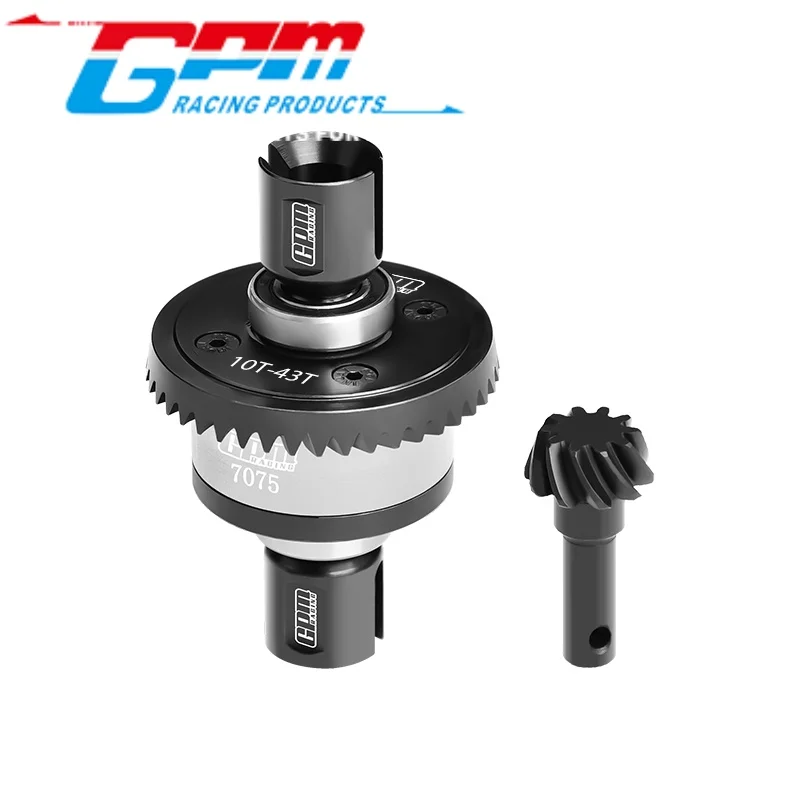 GPM SLE1043S (No Diffs Oil) 20CrMnTi STEEL + 7075 ALLOY 10/43T FRONT/REAR COMPLETE DIFFERENTIAL FOR TRAXXAS 1/8 4WD SL RC Upg
GPM SLE1043S (No Diffs Oil) 20CrMnTi STEEL + 7075 ALLOY 10/43T FRONT/REAR COMPLETE DIFFERENTIAL FOR TRAXXAS 1/8 4WD SL RC Upg