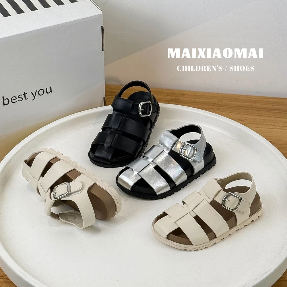 Maixiaomai children's shoes 2025 summer new non-slip soft sole boys and girls casual closed toe sandals 6582
Maixiaomai children's shoes 2025 summer new non-slip soft sole boys and girls casual closed toe sandals 6582